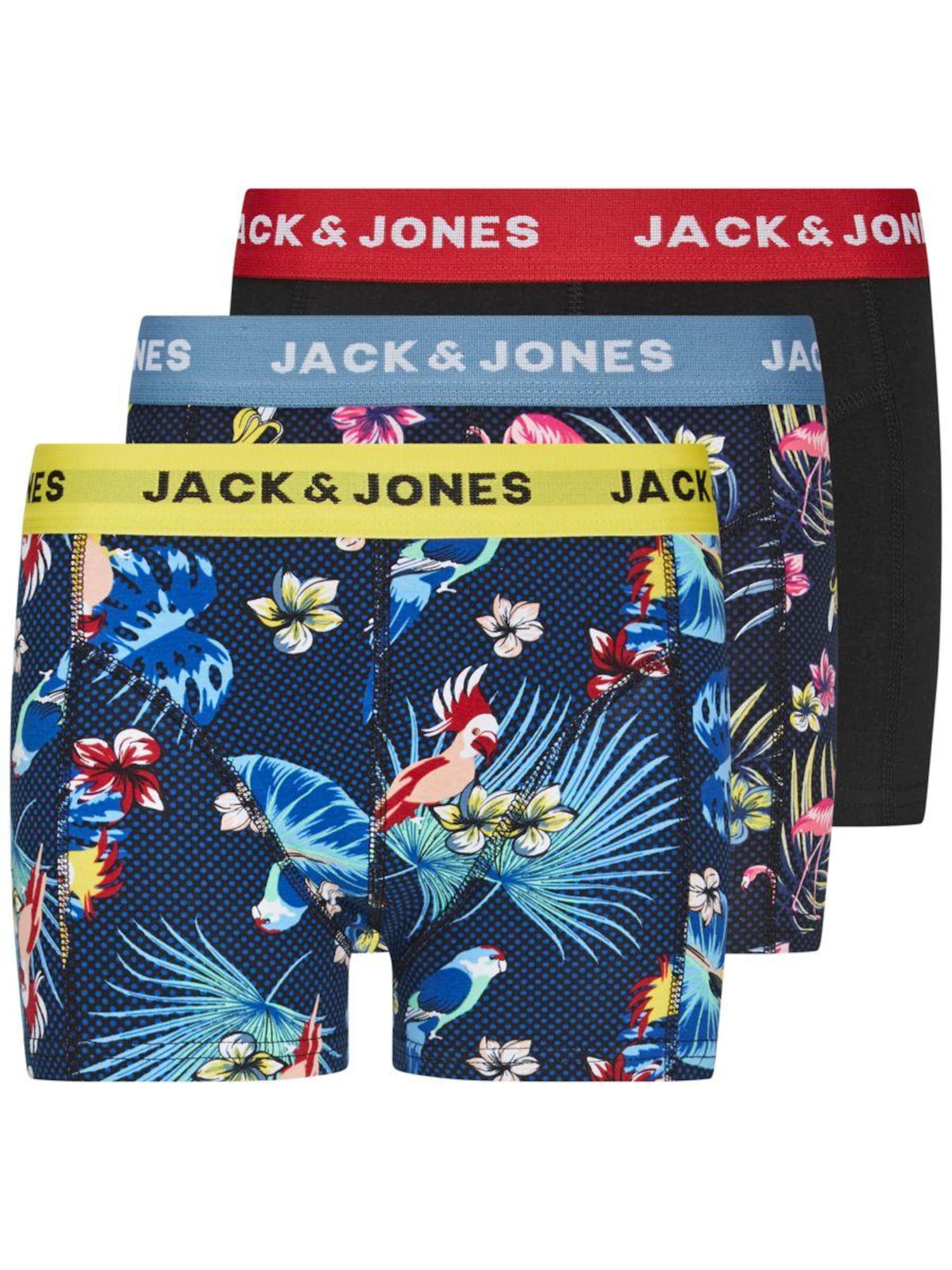 Jack & Jones Junior Spodnjice  temno modra / mešane barve / črna