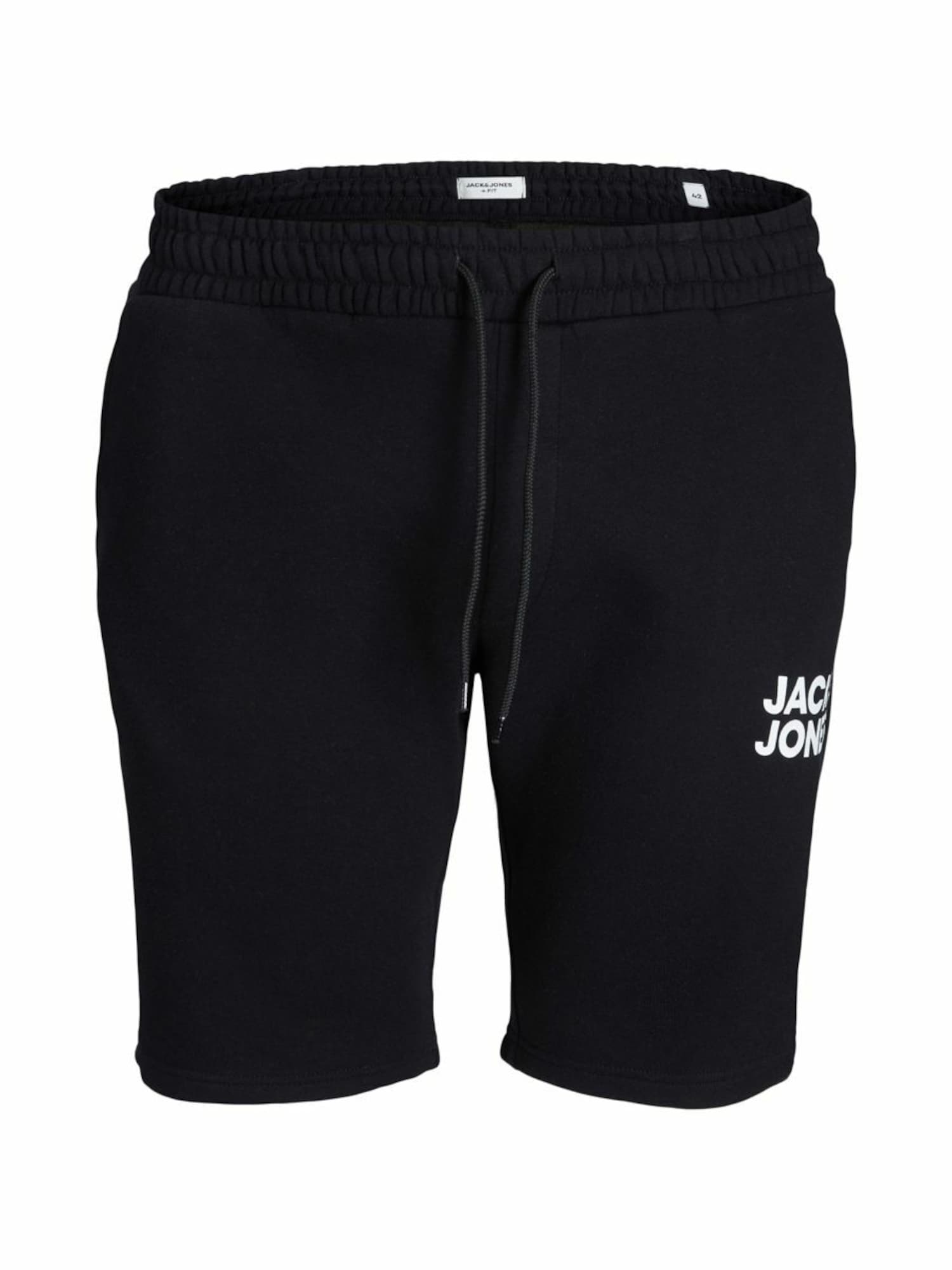 Jack & Jones Plus Hlače  črna / bela