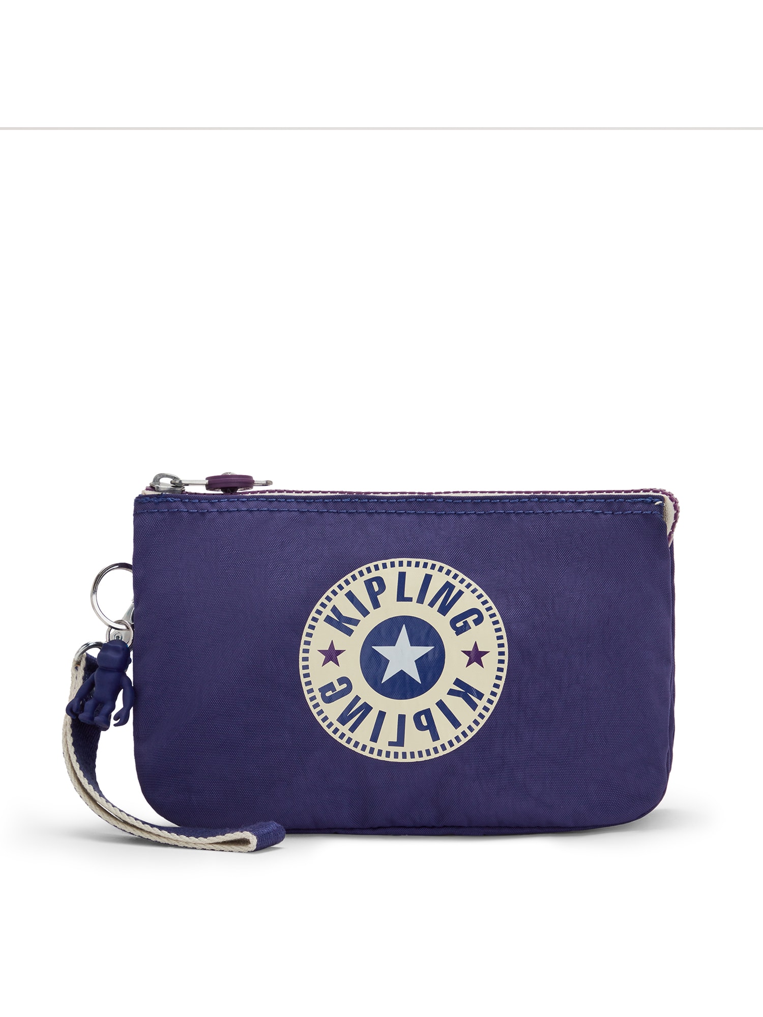 KIPLING Kozmetična torbica 'Creativity'  modra / bela