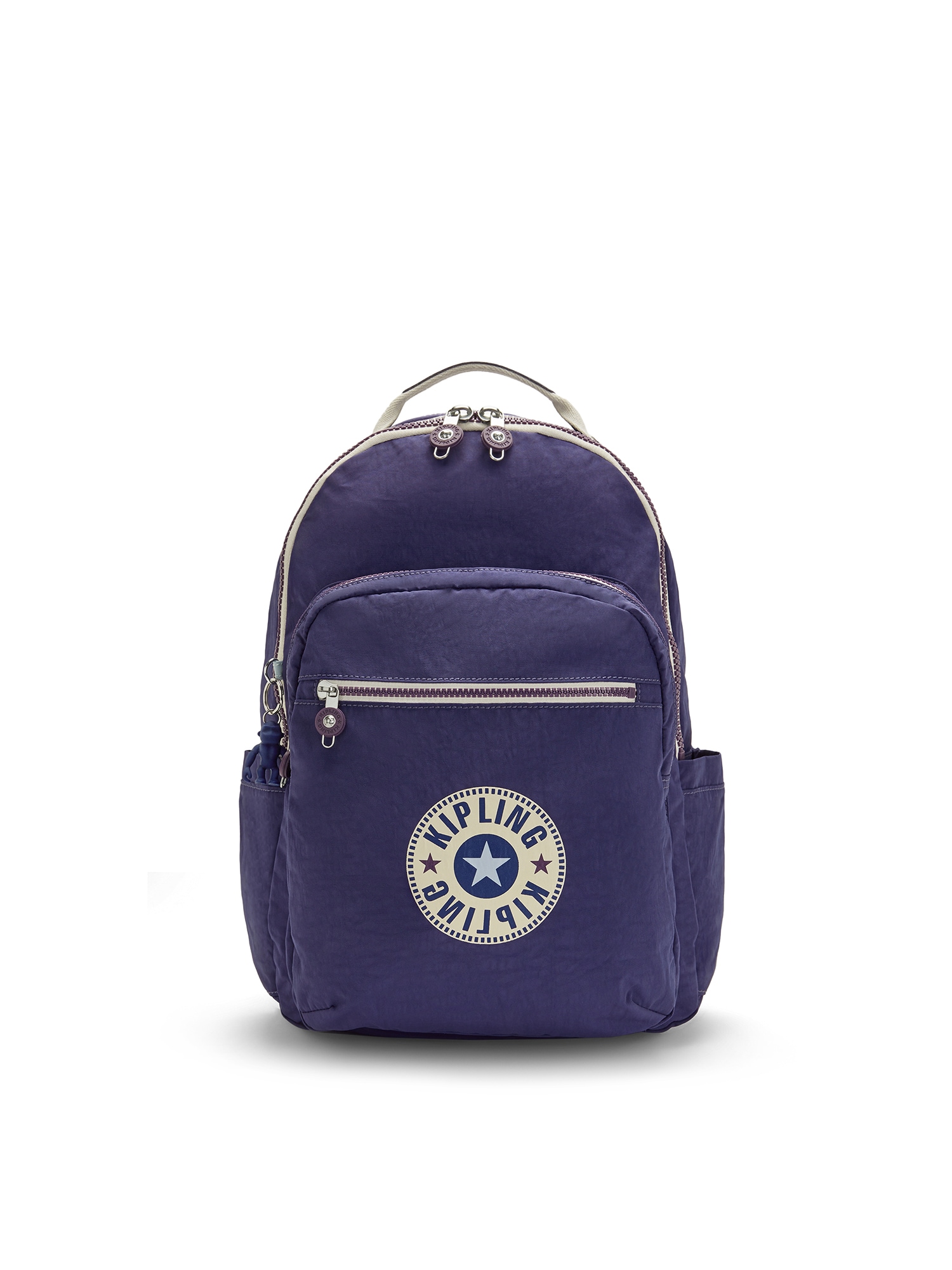 KIPLING Nahrbtnik 'Seoul'  indigo / bela