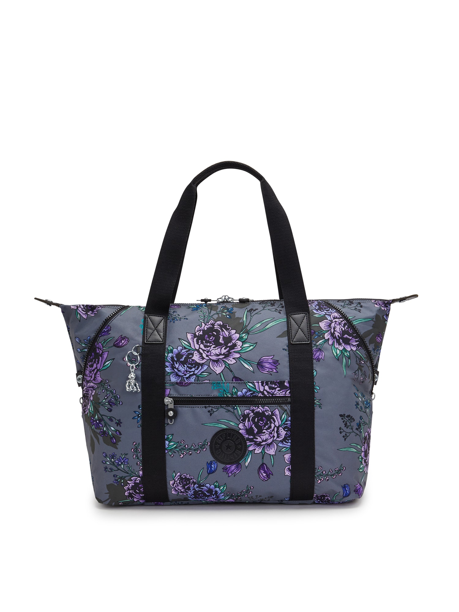 KIPLING Nakupovalna torba 'ART M PRT AC'  modra / siva / lila / črna