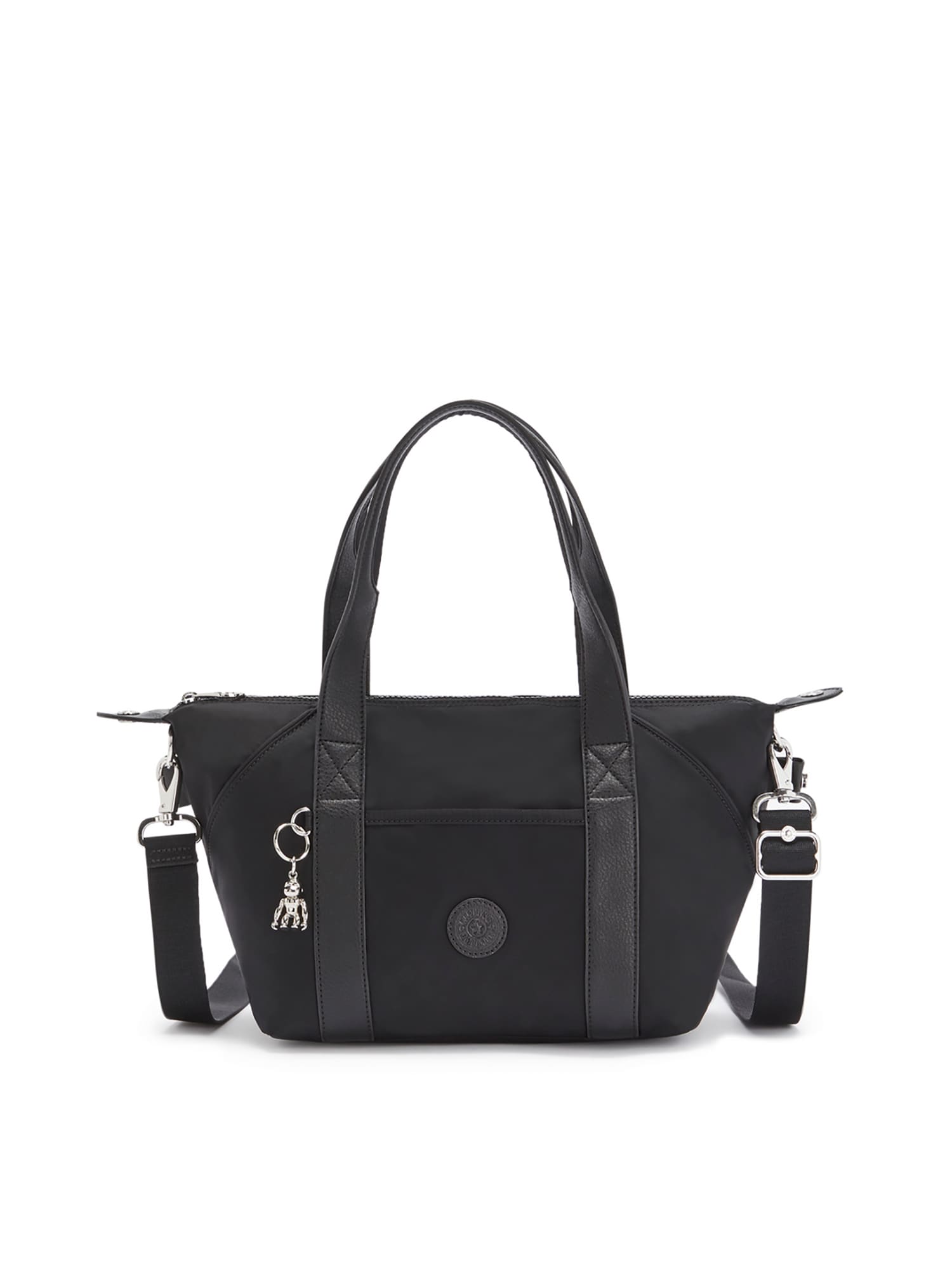 KIPLING Torba za čez ramo 'Art Mini P+'  črna / srebrna
