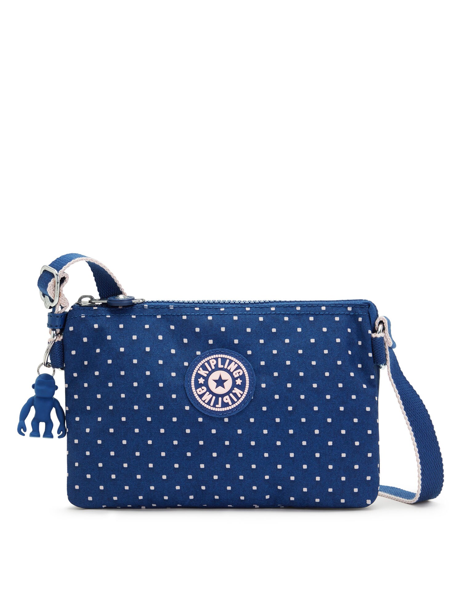 KIPLING Torba za čez ramo 'CREATIVITY XB B PRT'  modra / pastelno roza