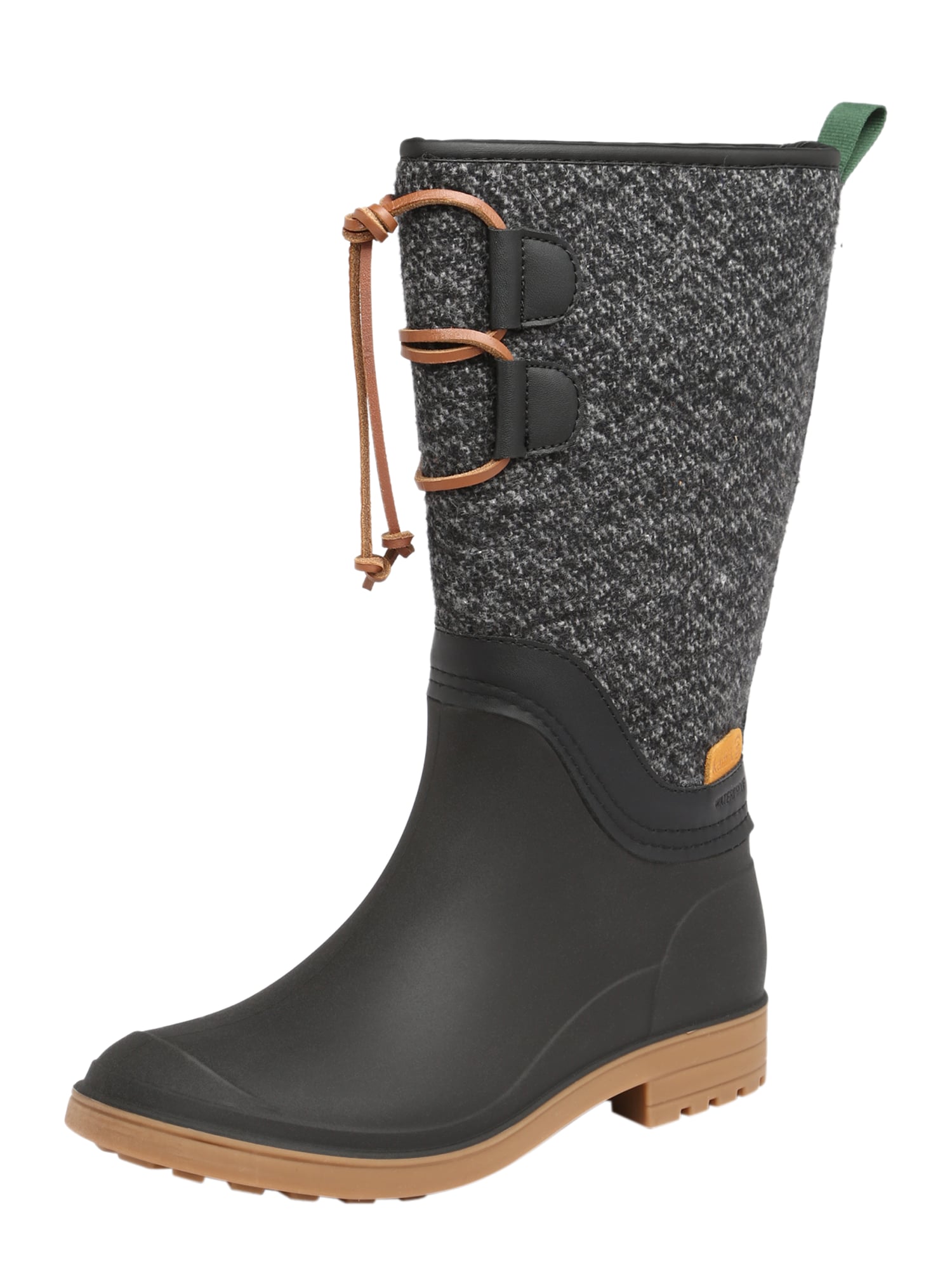 Kamik Outdoor gumijasti škornji 'ABIGAIL'  svetlo rjava / črna / pegasto bela