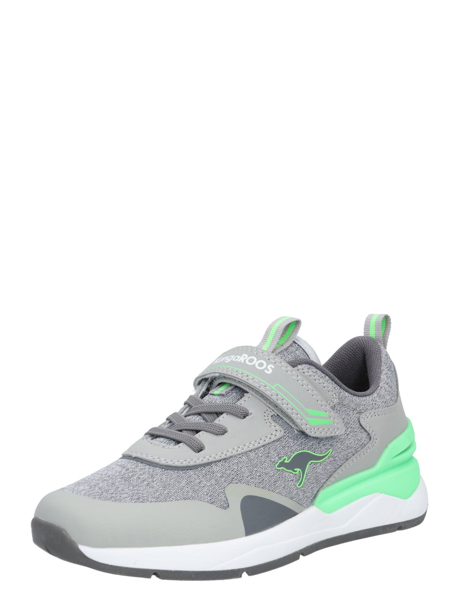 KangaROOS Superge 'KD-Gym'  temno siva / pegasto siva / meta / bela