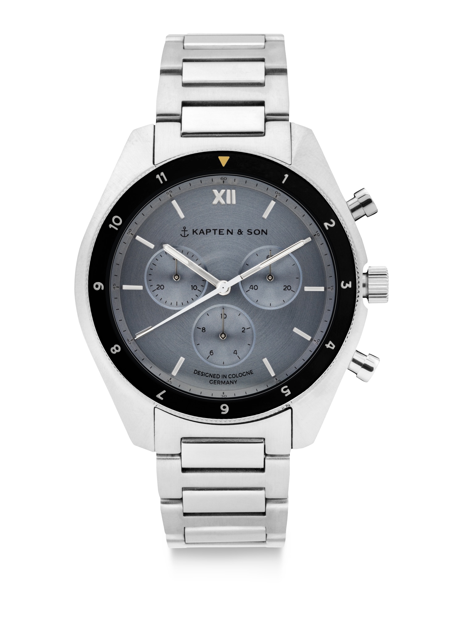 Kapten & Son Analogna ura 'Rise'  črna / srebrna