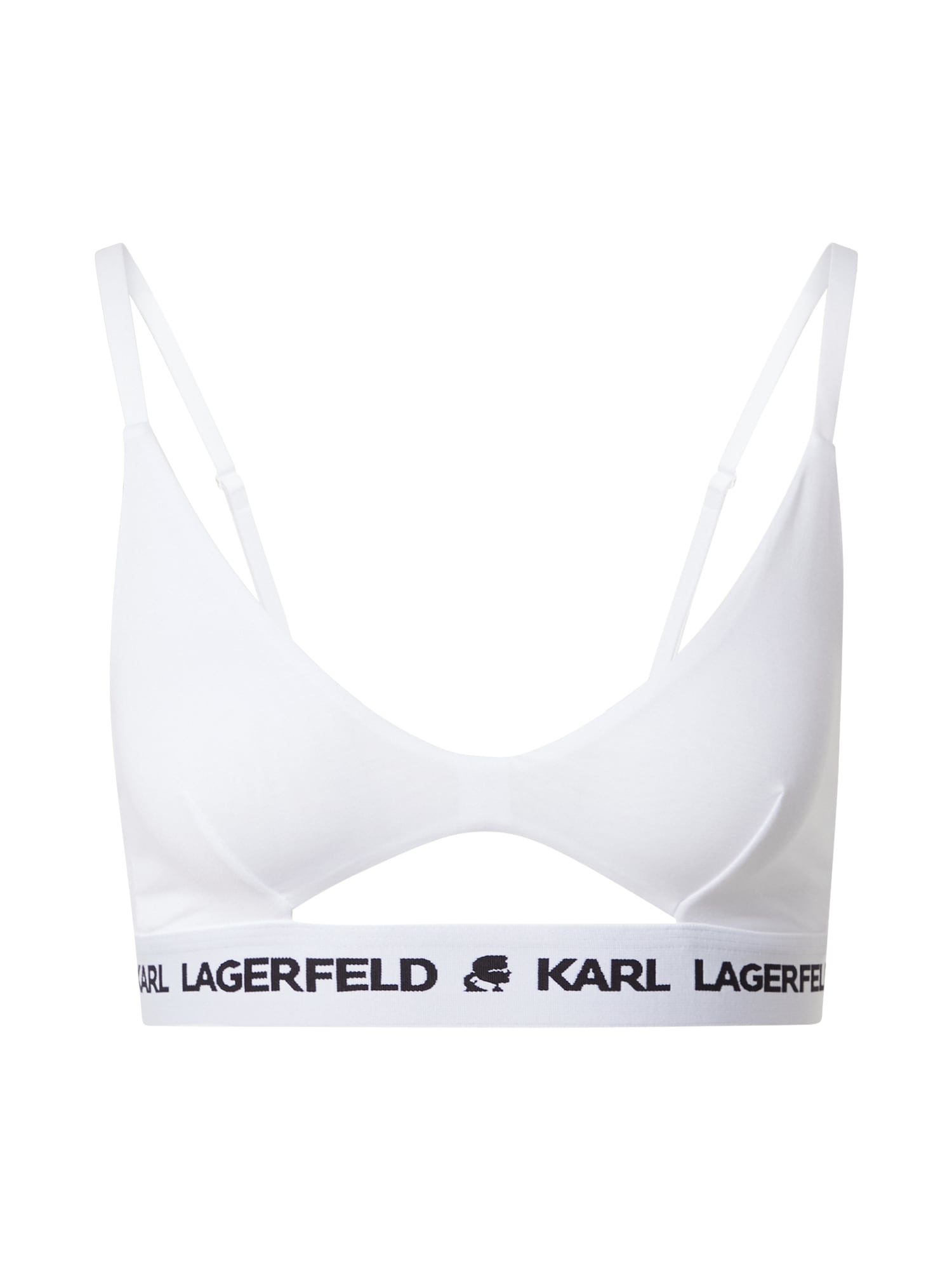 Karl Lagerfeld Nedrček 'Peephole'  črna / bela