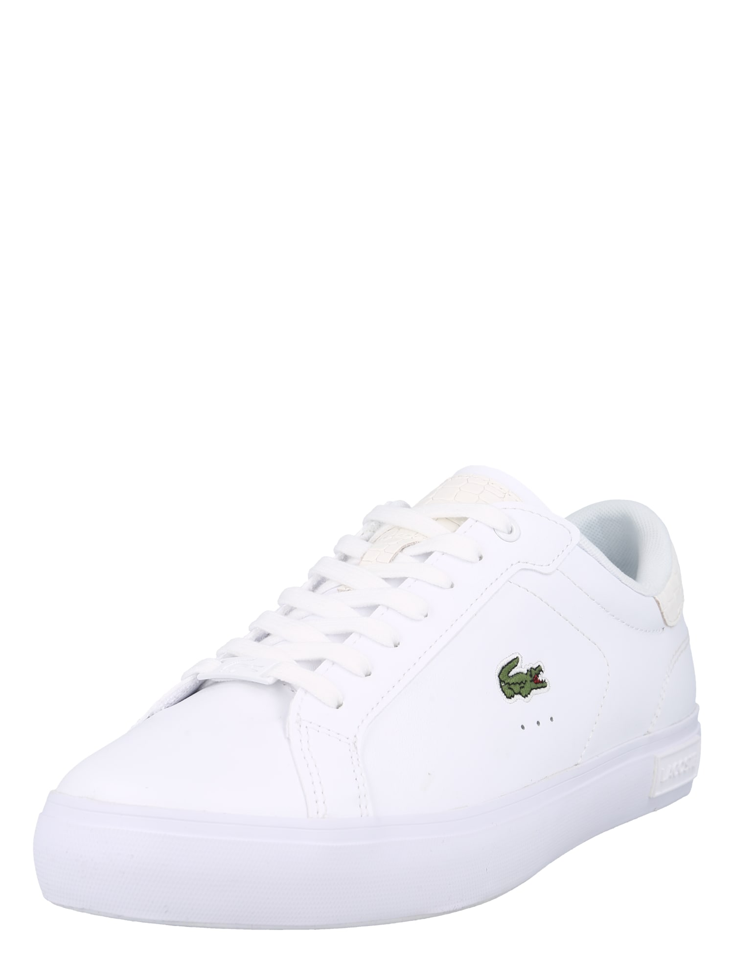 LACOSTE Nizke superge 'POWERCOURT'  svetlo zelena / temno zelena / bela