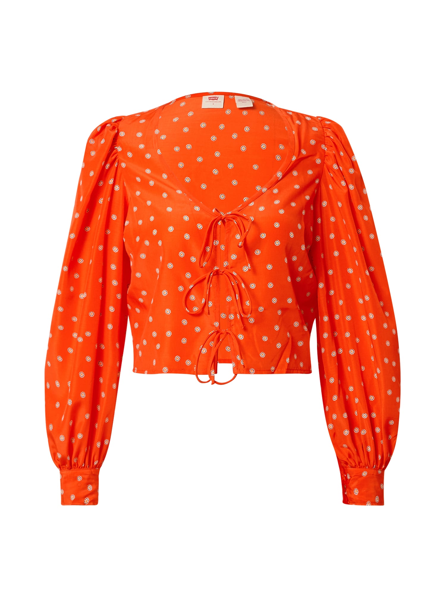 LEVI'S Bluza  mandarina / neonsko oranžna / črna / bela