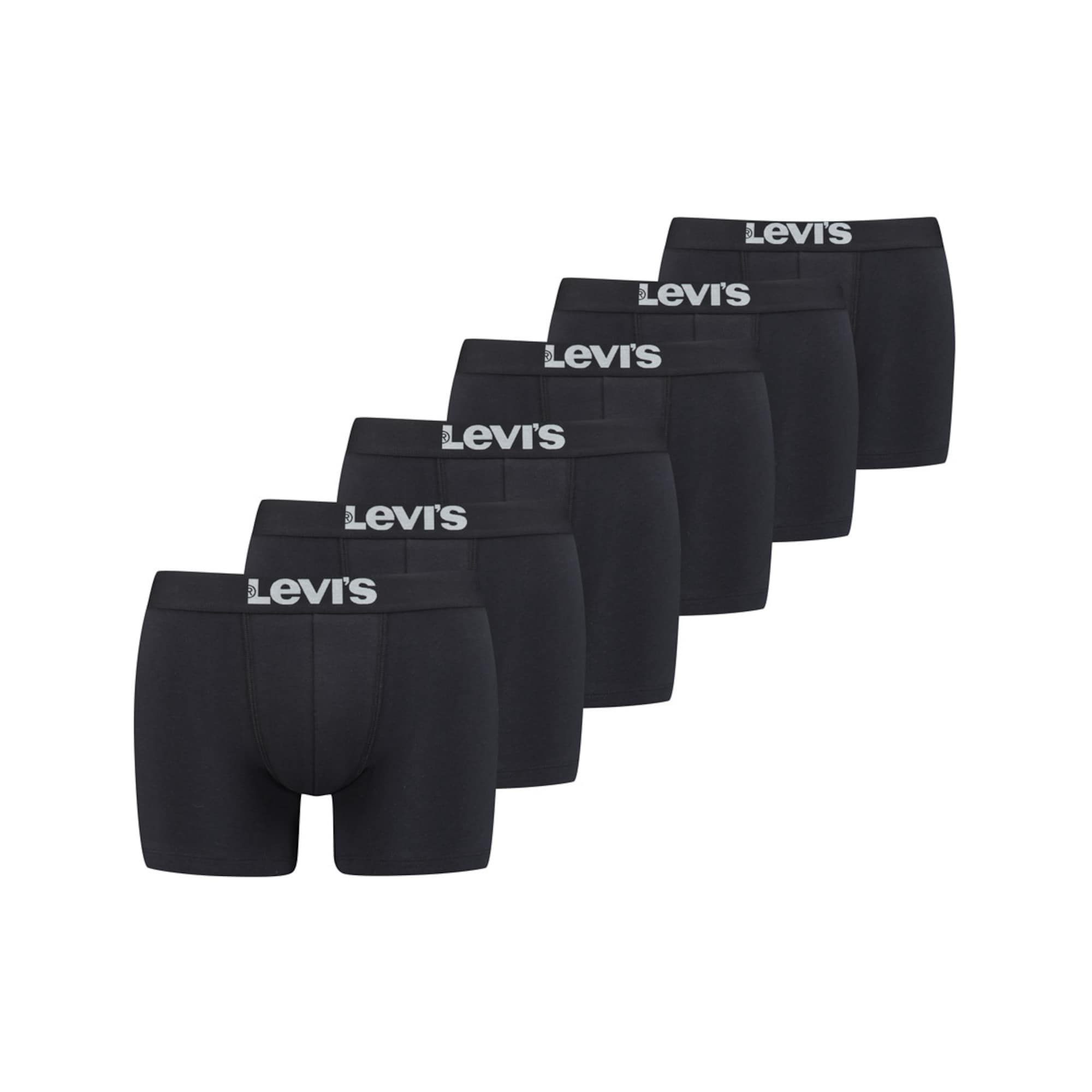 LEVI'S Boksarice  črna / bela