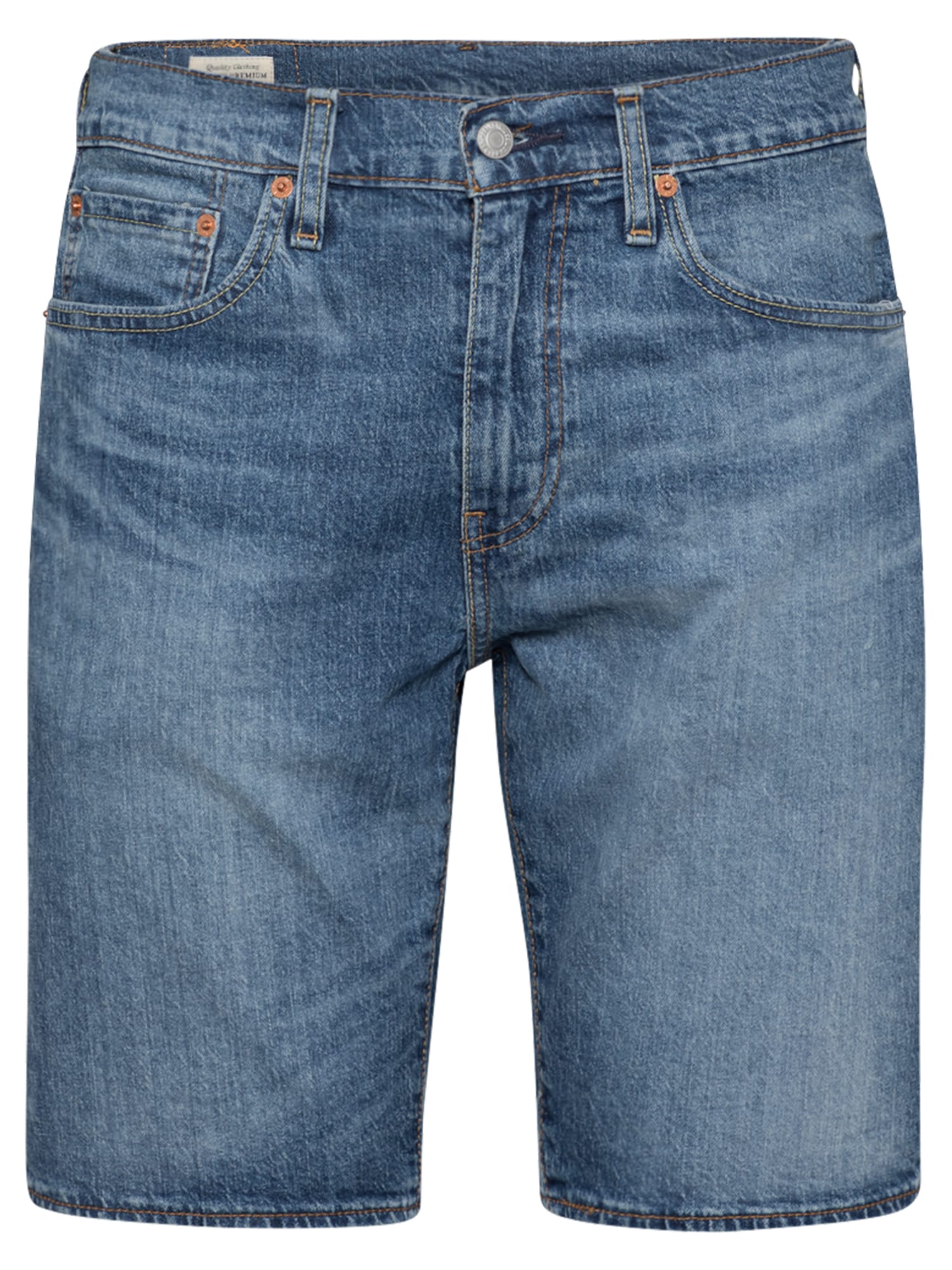 LEVI'S Kavbojke '405™ STANDARD SHORT'  moder denim / rdeča / bela