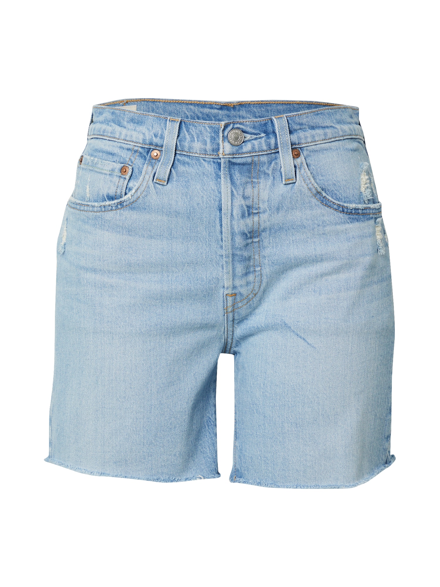 LEVI'S Kavbojke '501 MID THIGH SHORT'  svetlo modra