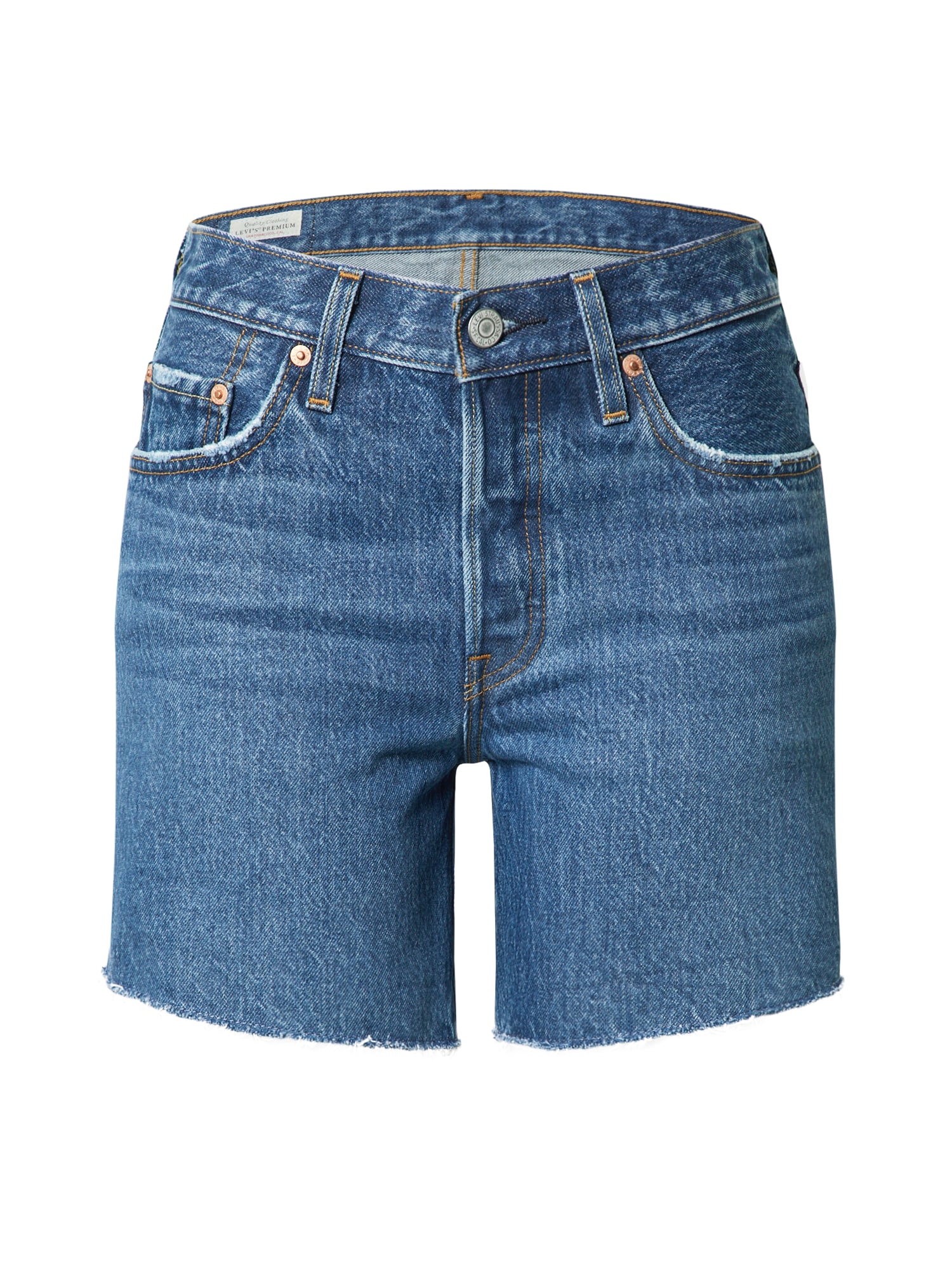 LEVI'S Kavbojke '501 ROLLED SHORT'  moder denim