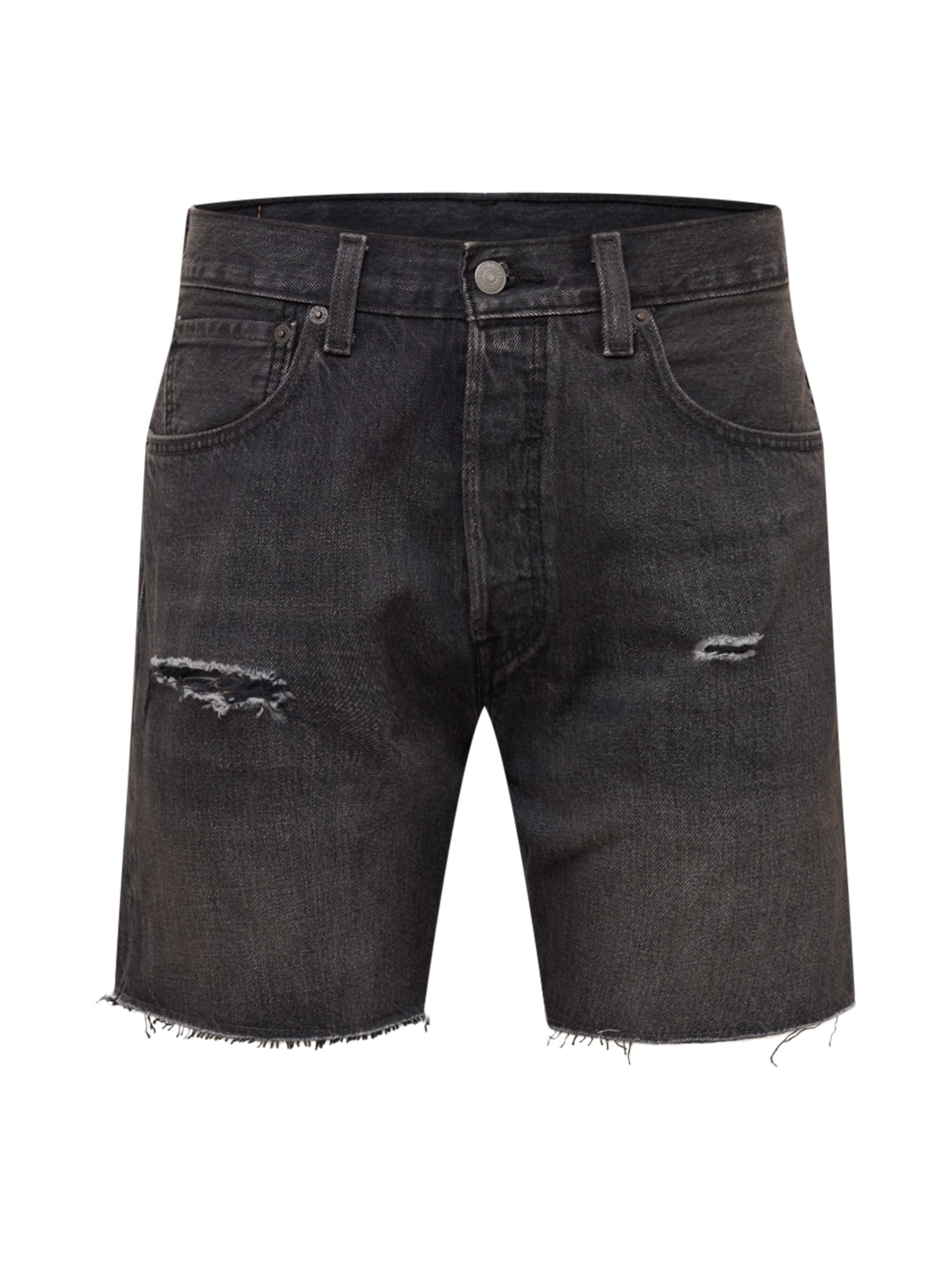 LEVI'S Kavbojke '501® ’93 SHORTS'  črn denim