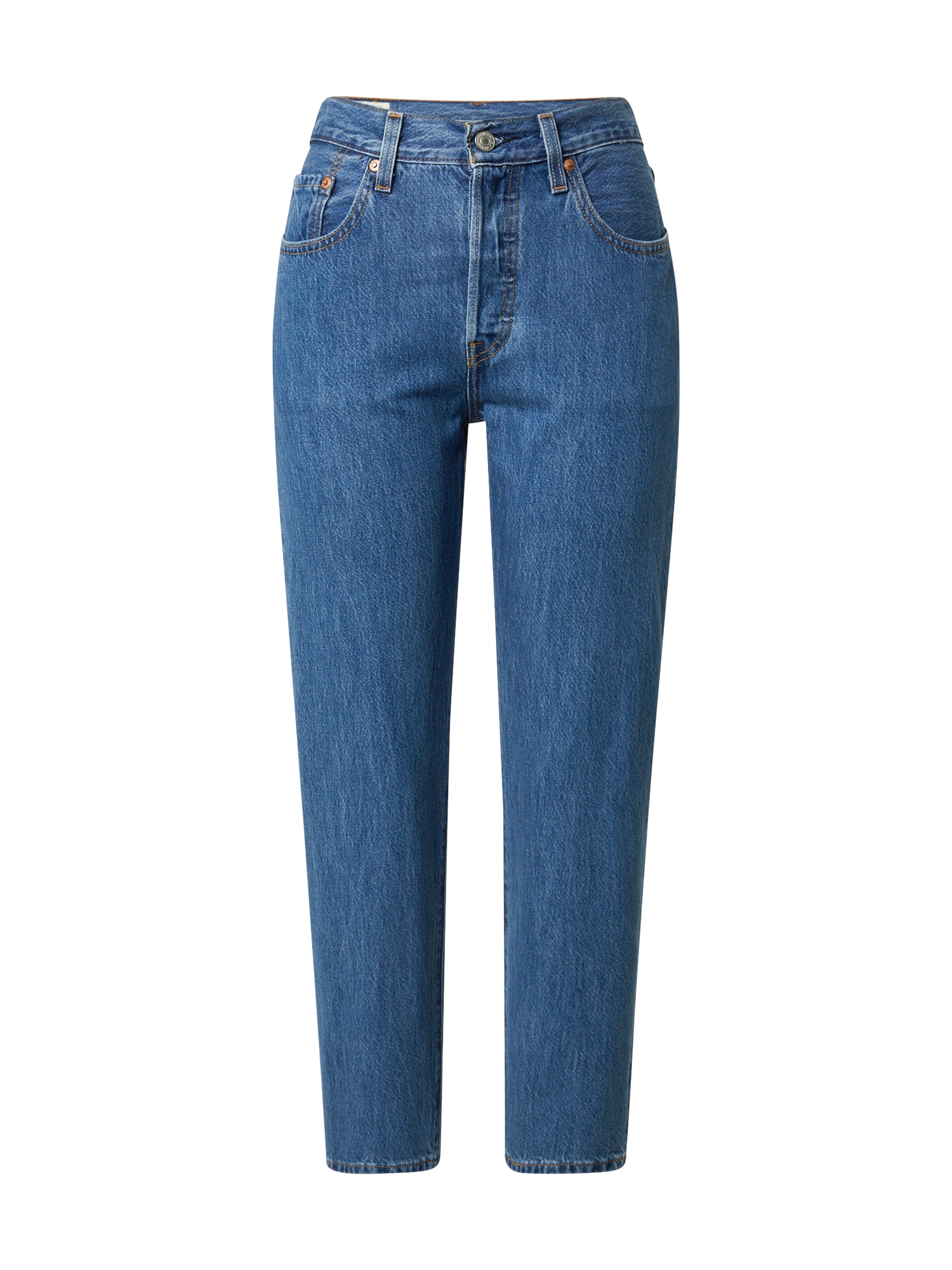 LEVI'S Kavbojke '501® CROP'  modra