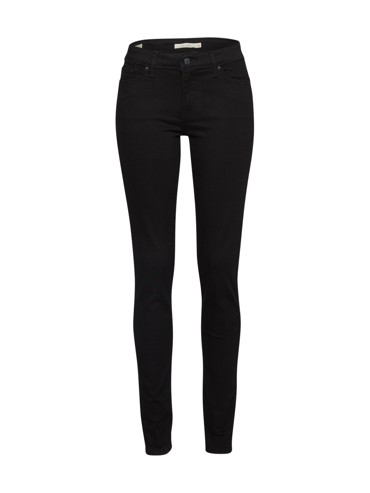LEVI'S Kavbojke '711 SKINNY RIO IN LIMBO'  črn denim