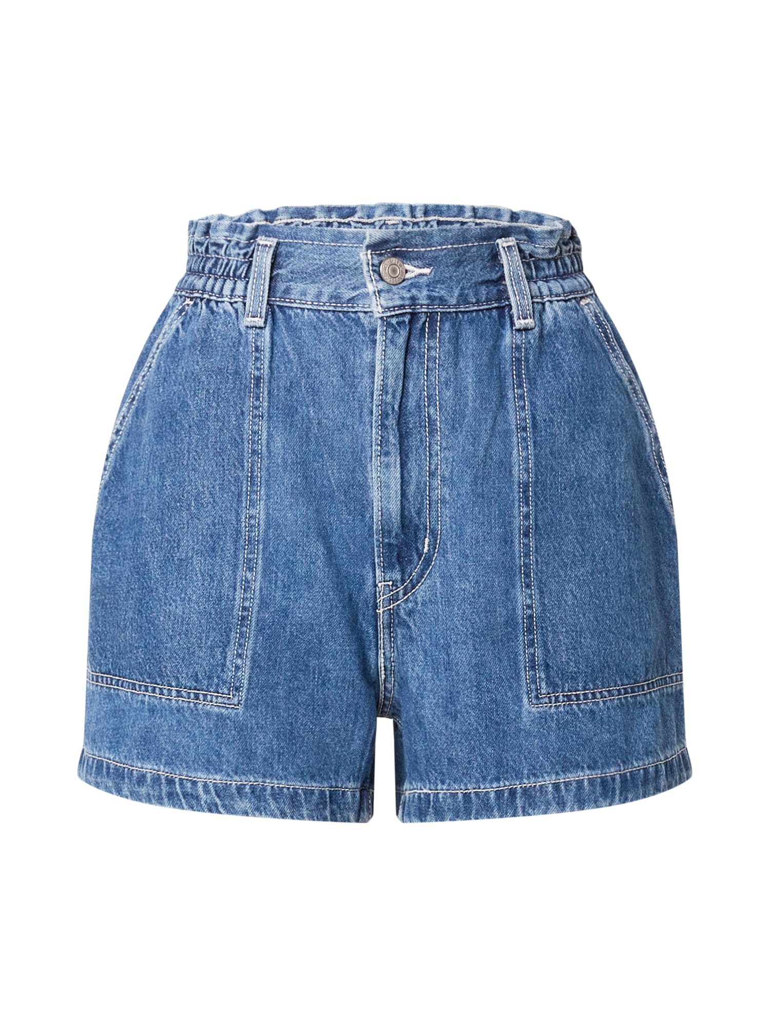LEVI'S Kavbojke 'HIGH WAIST A LINE SHORT'  moder denim