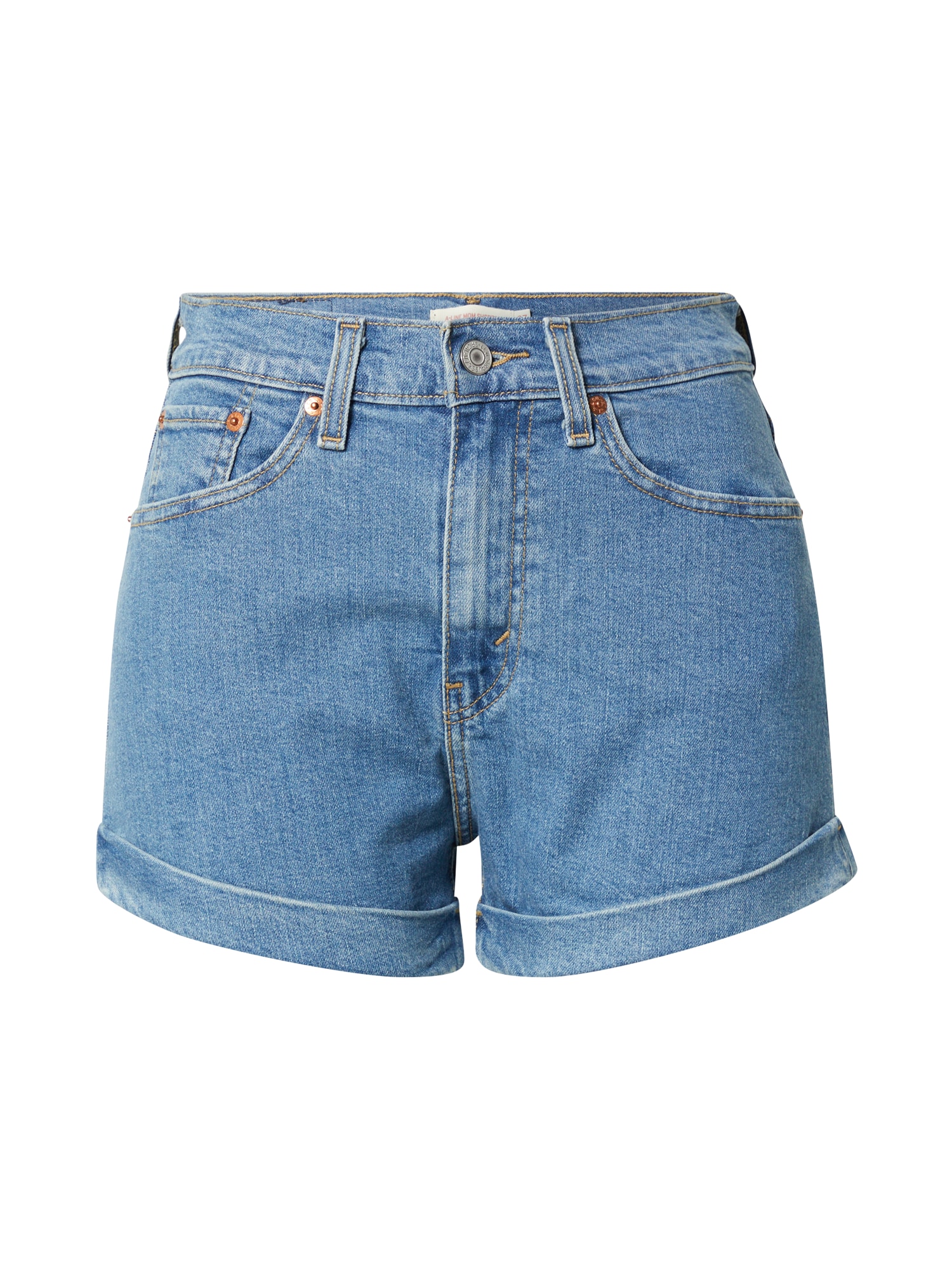 LEVI'S Kavbojke 'MOM A LINE SHORT 2'  moder denim