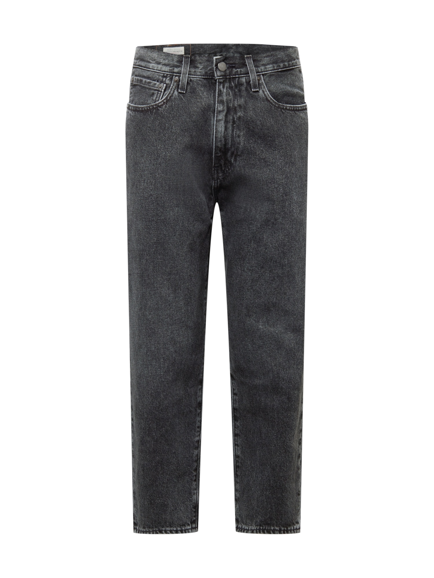 LEVI'S Kavbojke 'STAY LOOSE TAPERED CROP'  črna