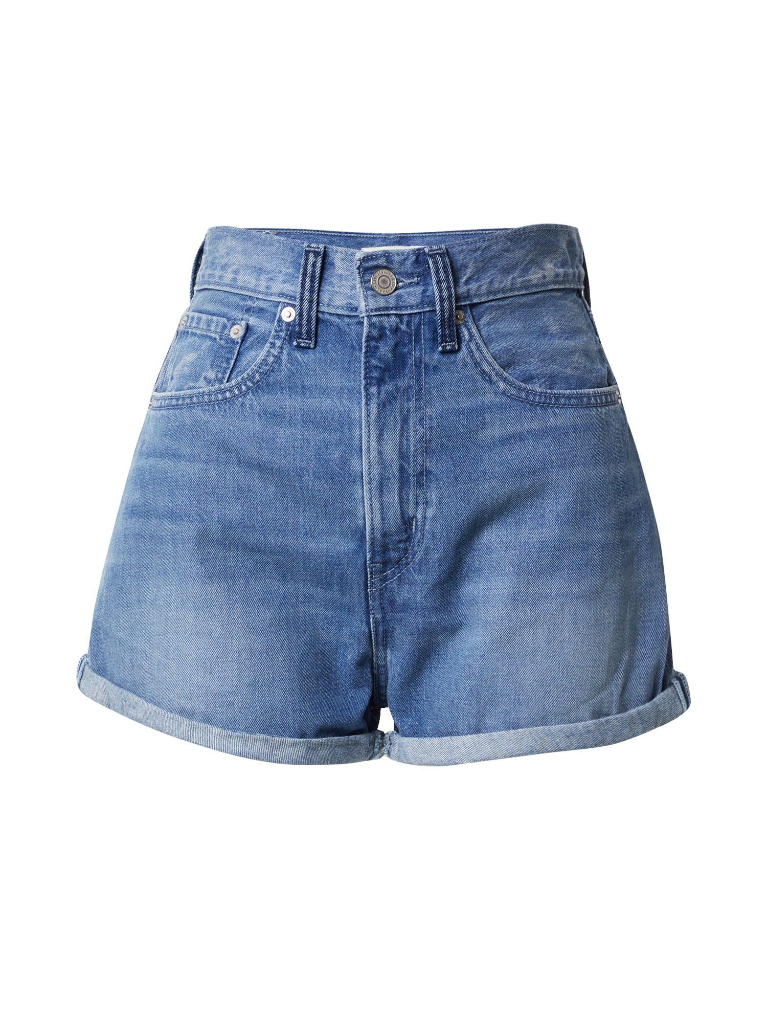 LEVI'S Kavbojke 'WLTRD HIGH LOOSE SHORTS'  moder denim