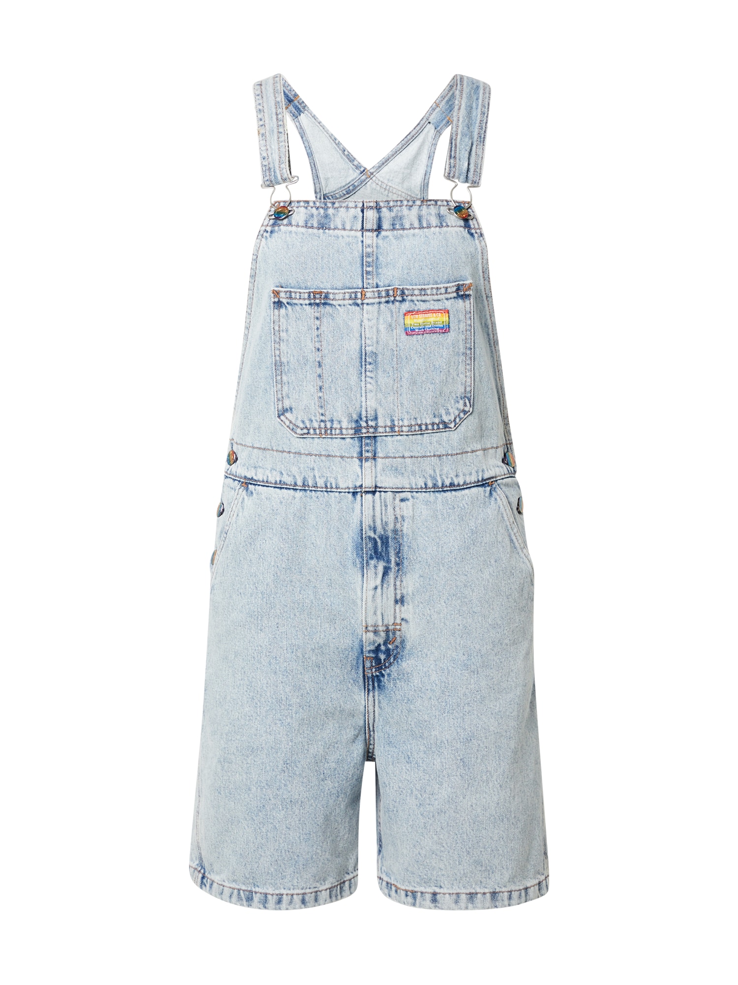 LEVI'S Kavbojke z naramnicami 'LIBERATION SHORT ALL'  moder denim