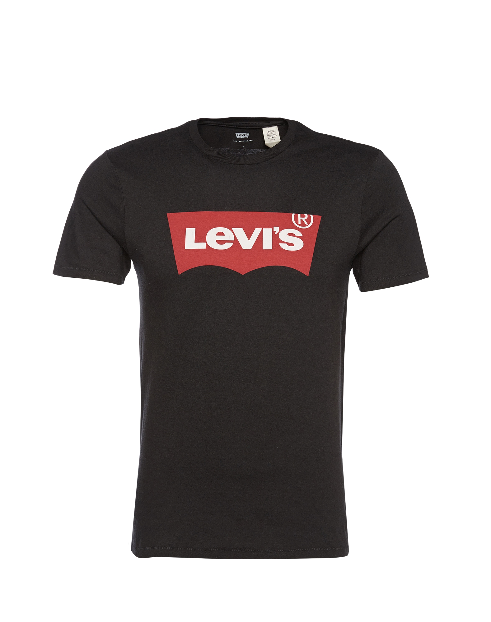 LEVI'S Majica 'Graphic'  rdeča / črna