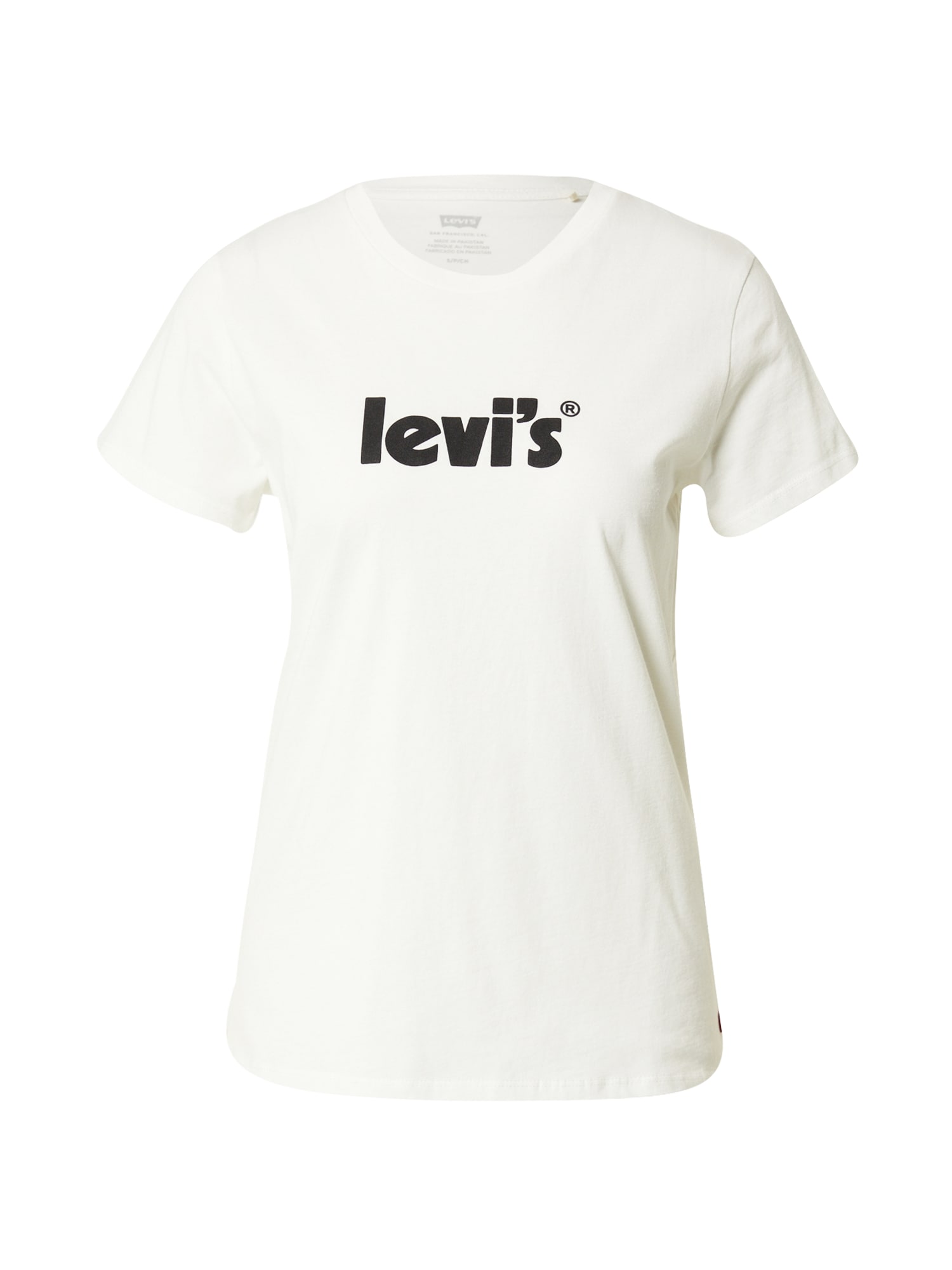 LEVI'S Majica  črna / bela