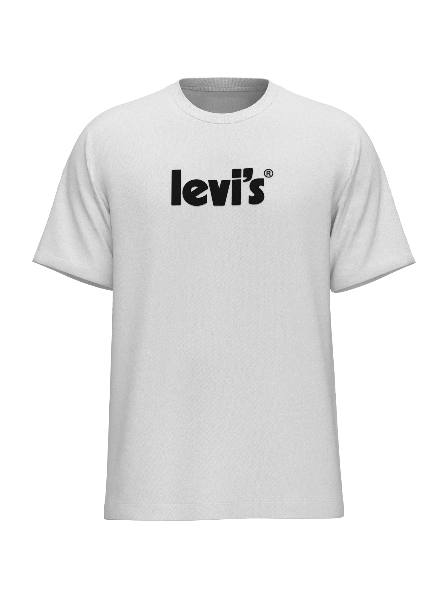 LEVI'S Majica  črna / bela