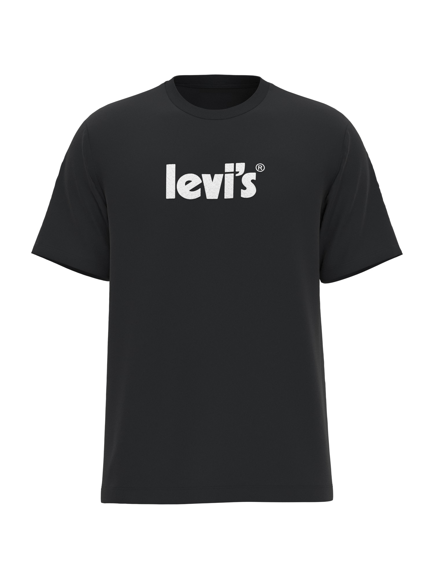LEVI'S Majica  črna / bela