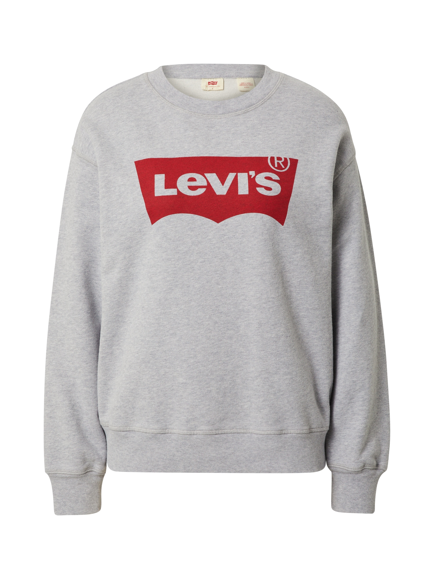 LEVI'S Majica  pegasto siva / rdeča