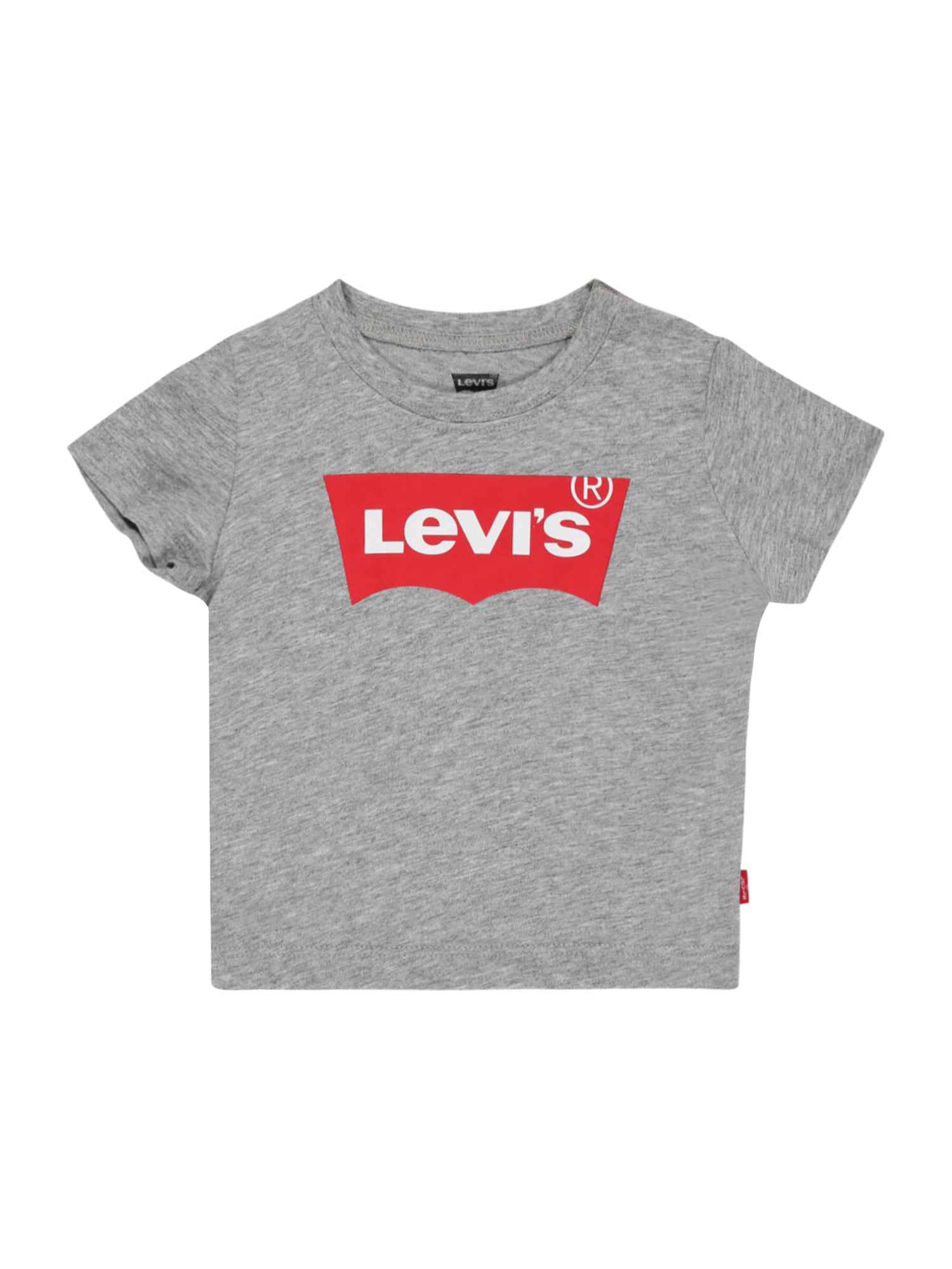 LEVI'S Majica  pegasto siva / rdeča / bela