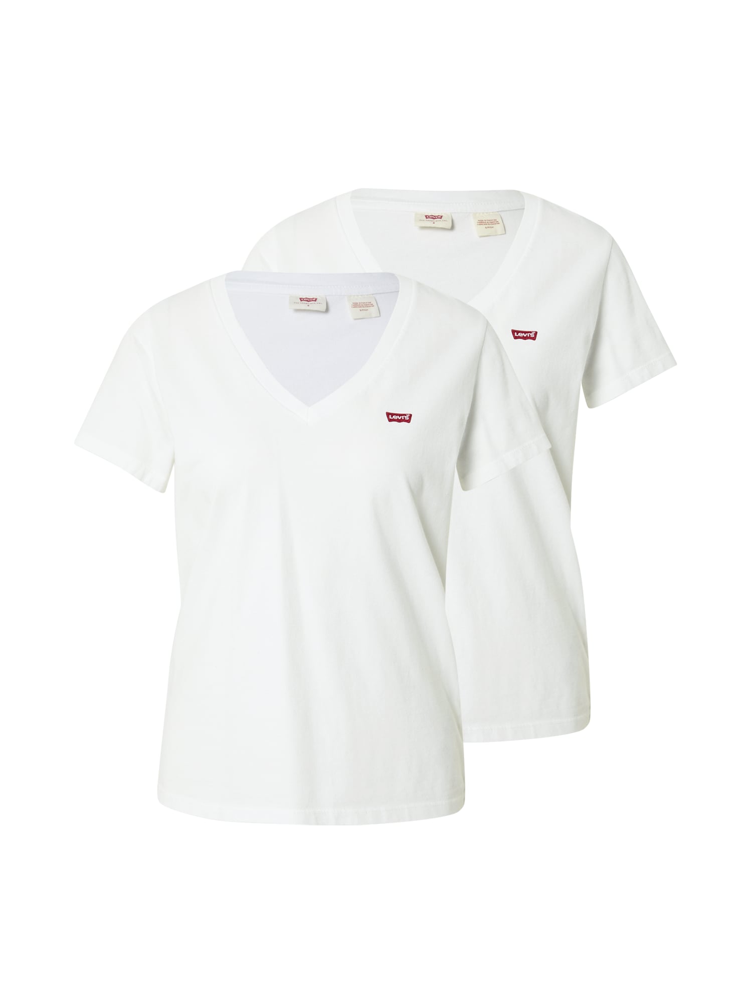 LEVI'S Majica  rdeča / bela