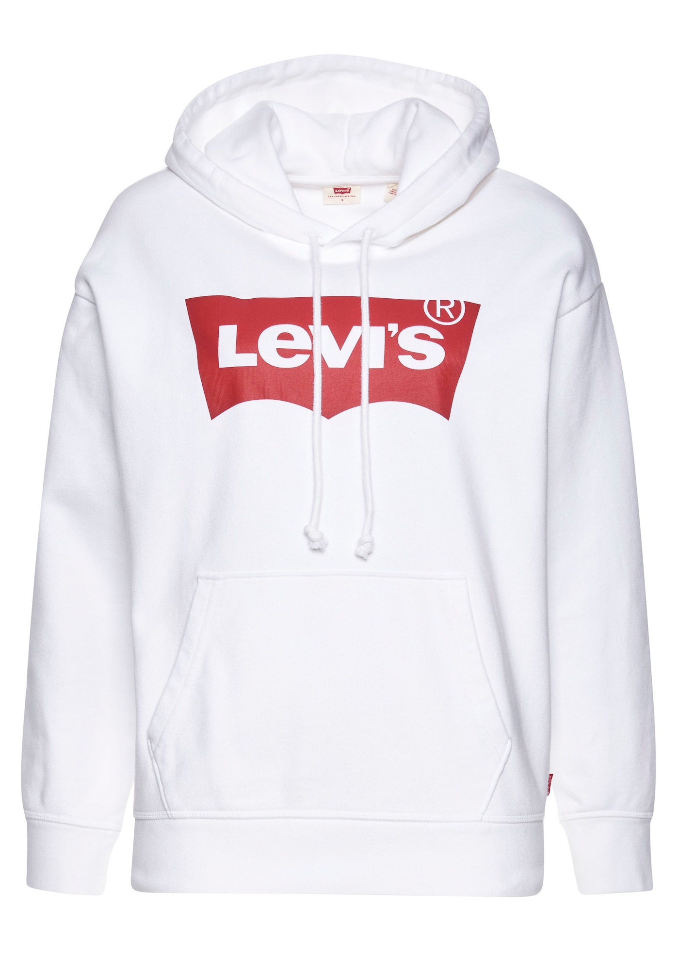 LEVI'S Majica  rdeča / bela