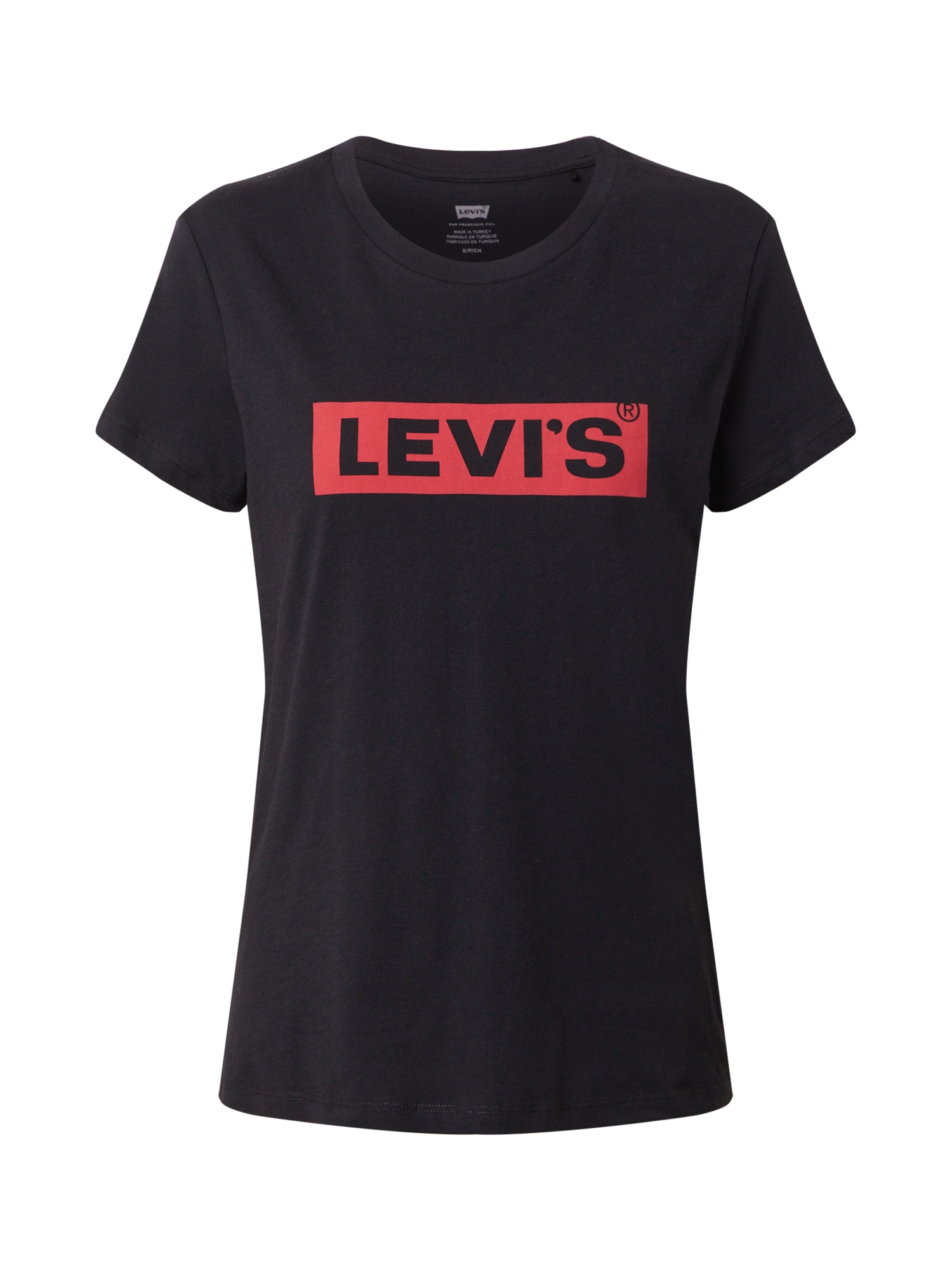LEVI'S Majica  rdeča / črna