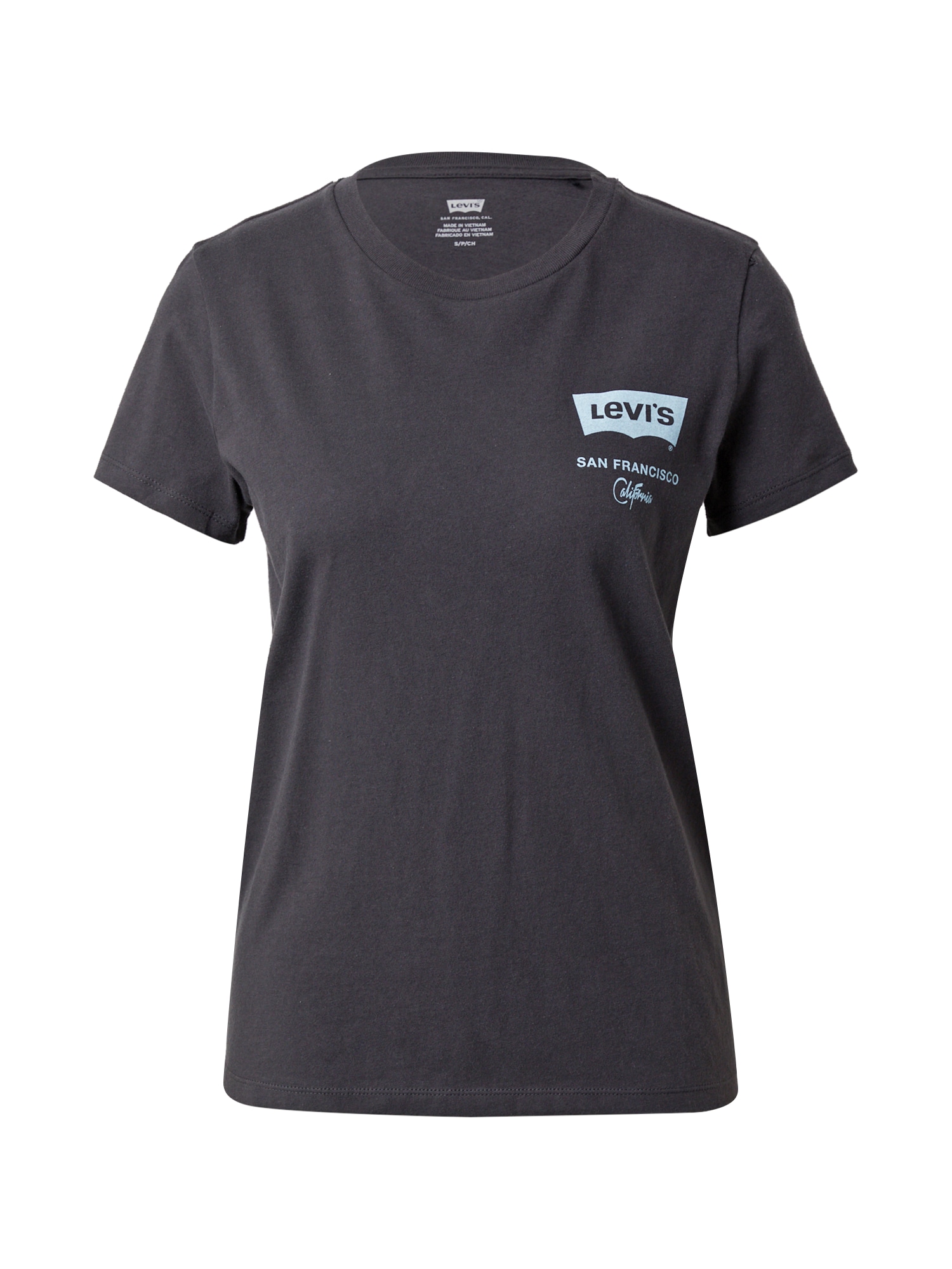 LEVI'S Majica  svetlo modra / grafit