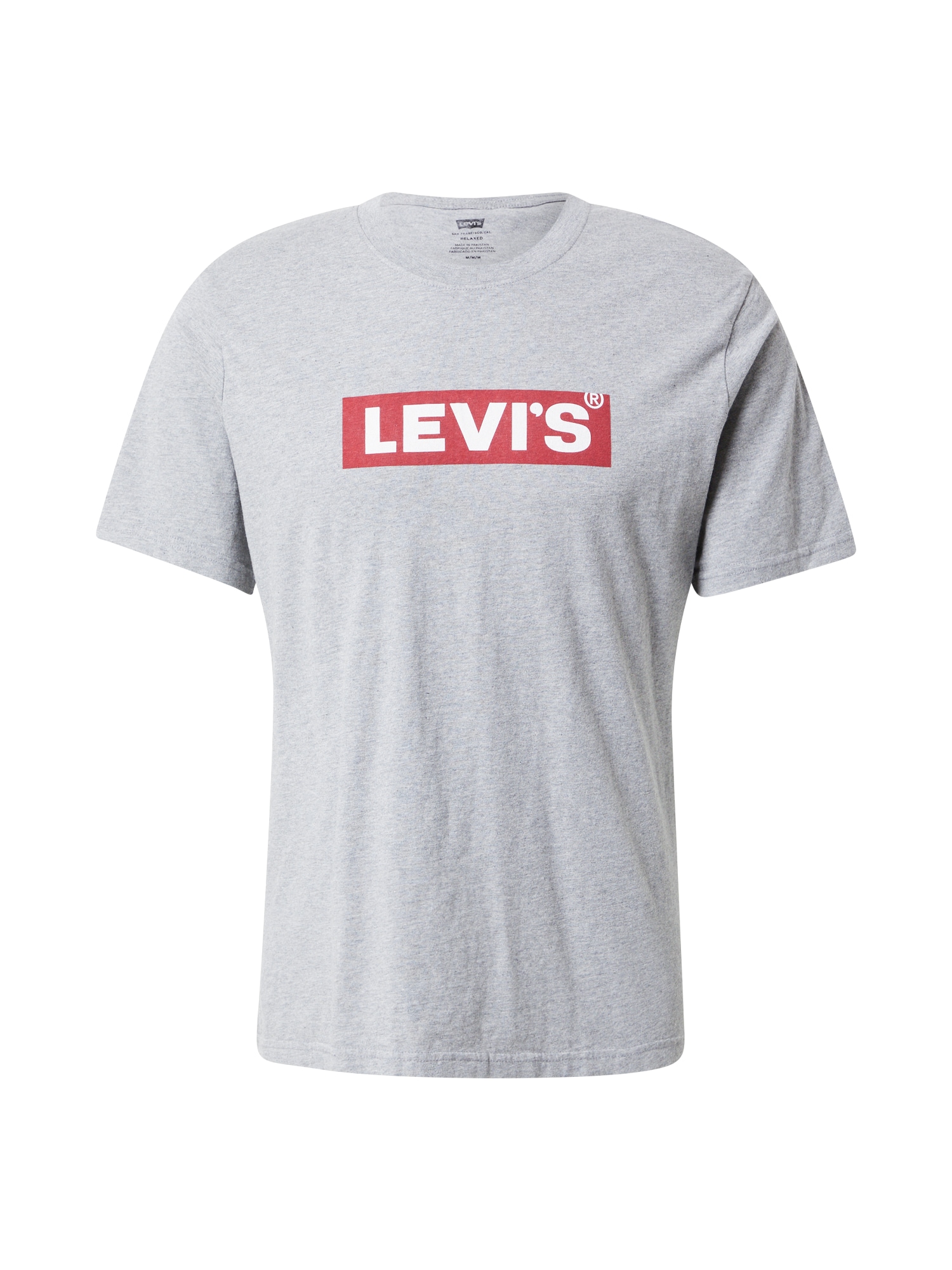 LEVI'S Majica  svetlo siva / rdeča / bela