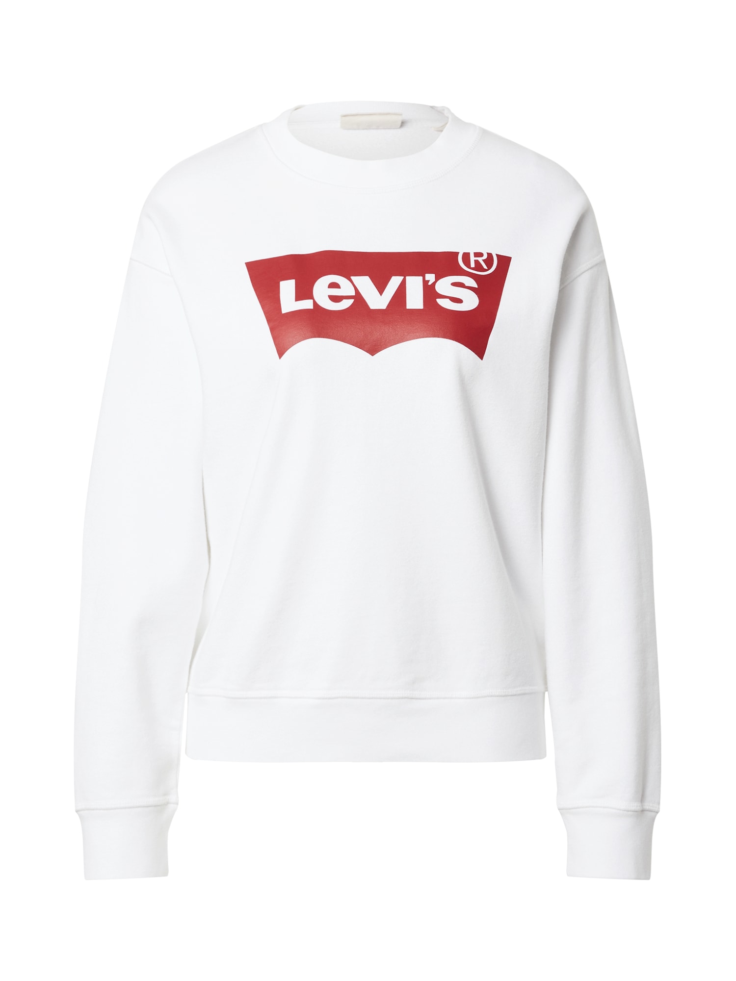 LEVI'S Majica  temno rdeča / bela