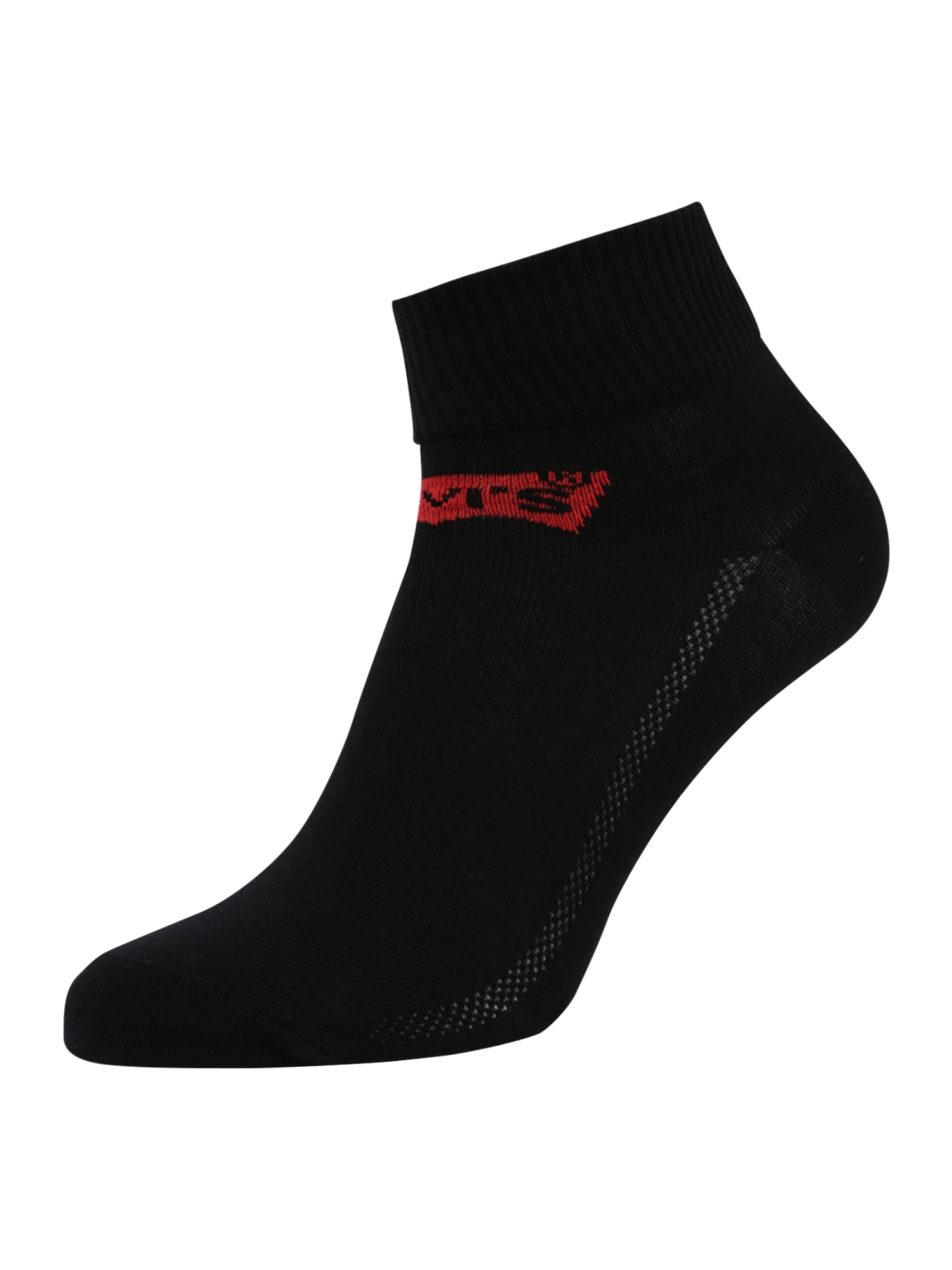 LEVI'S Nogavice  rdeča / črna
