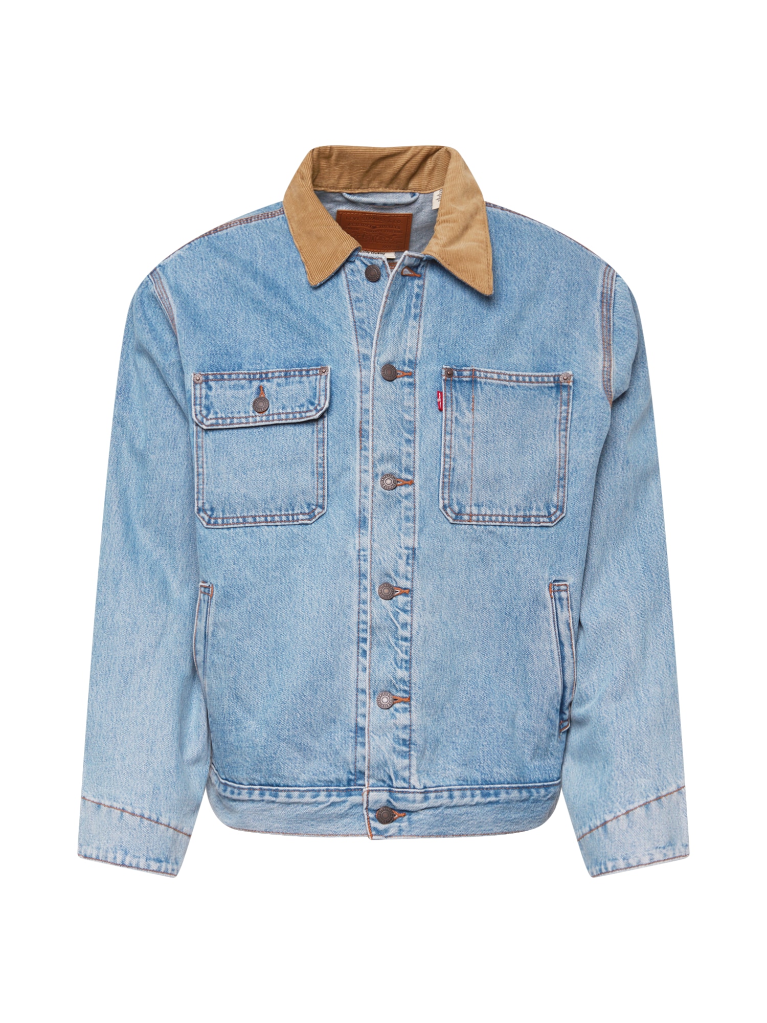 LEVI'S Prehodna jakna 'Sunset'  kamela / moder denim