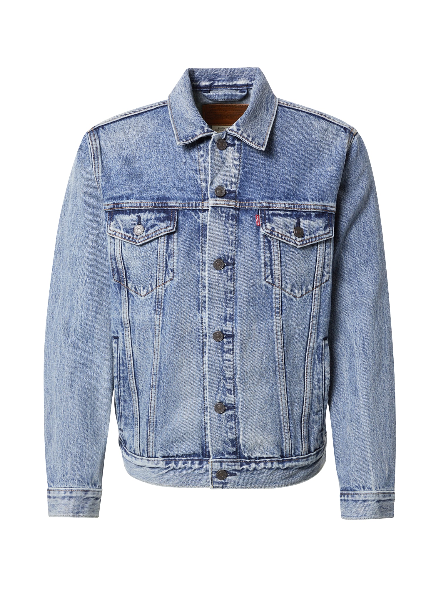 LEVI'S Prehodna jakna 'The Trucker'  moder denim