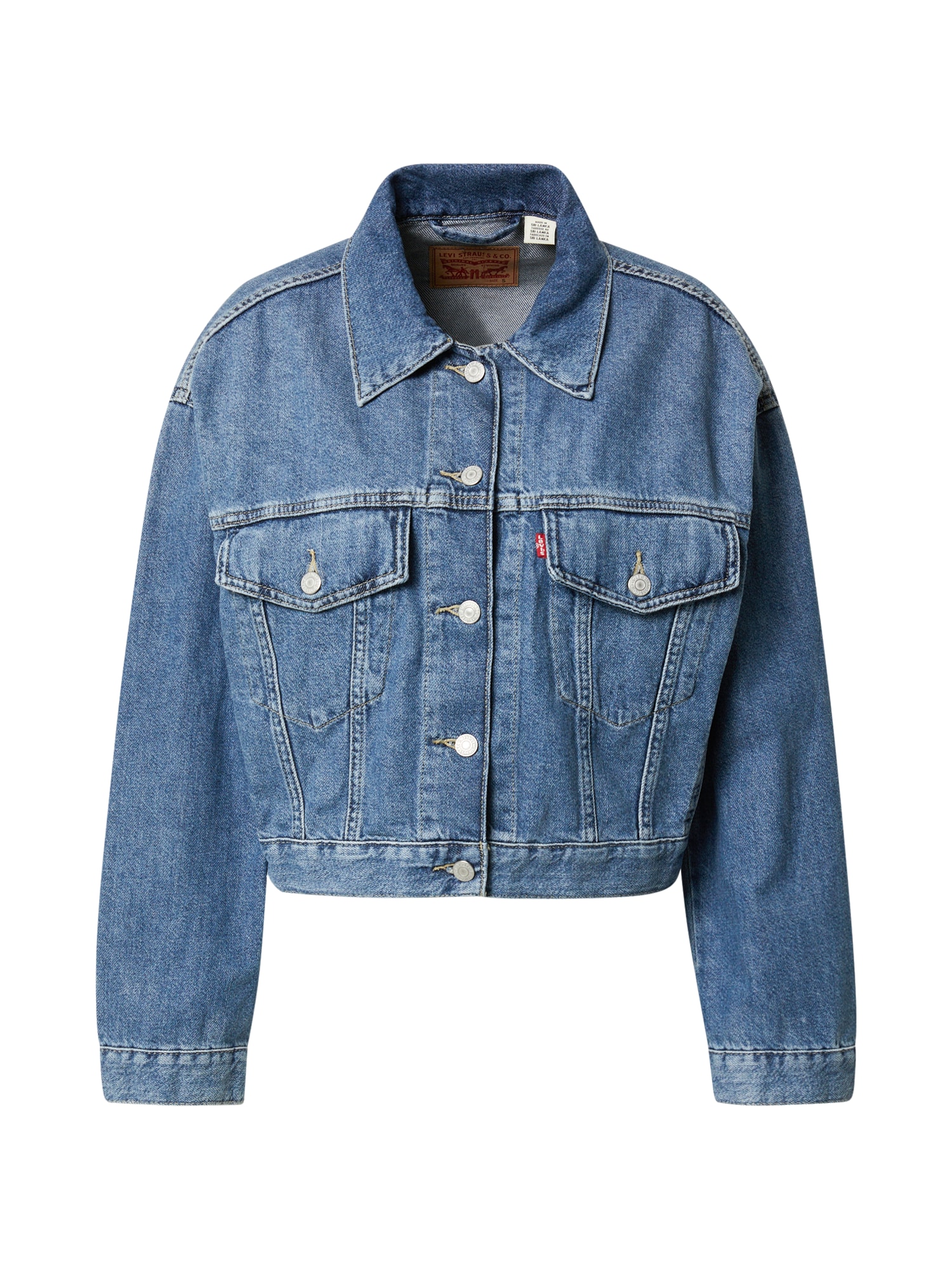 LEVI'S Prehodna jakna  moder denim