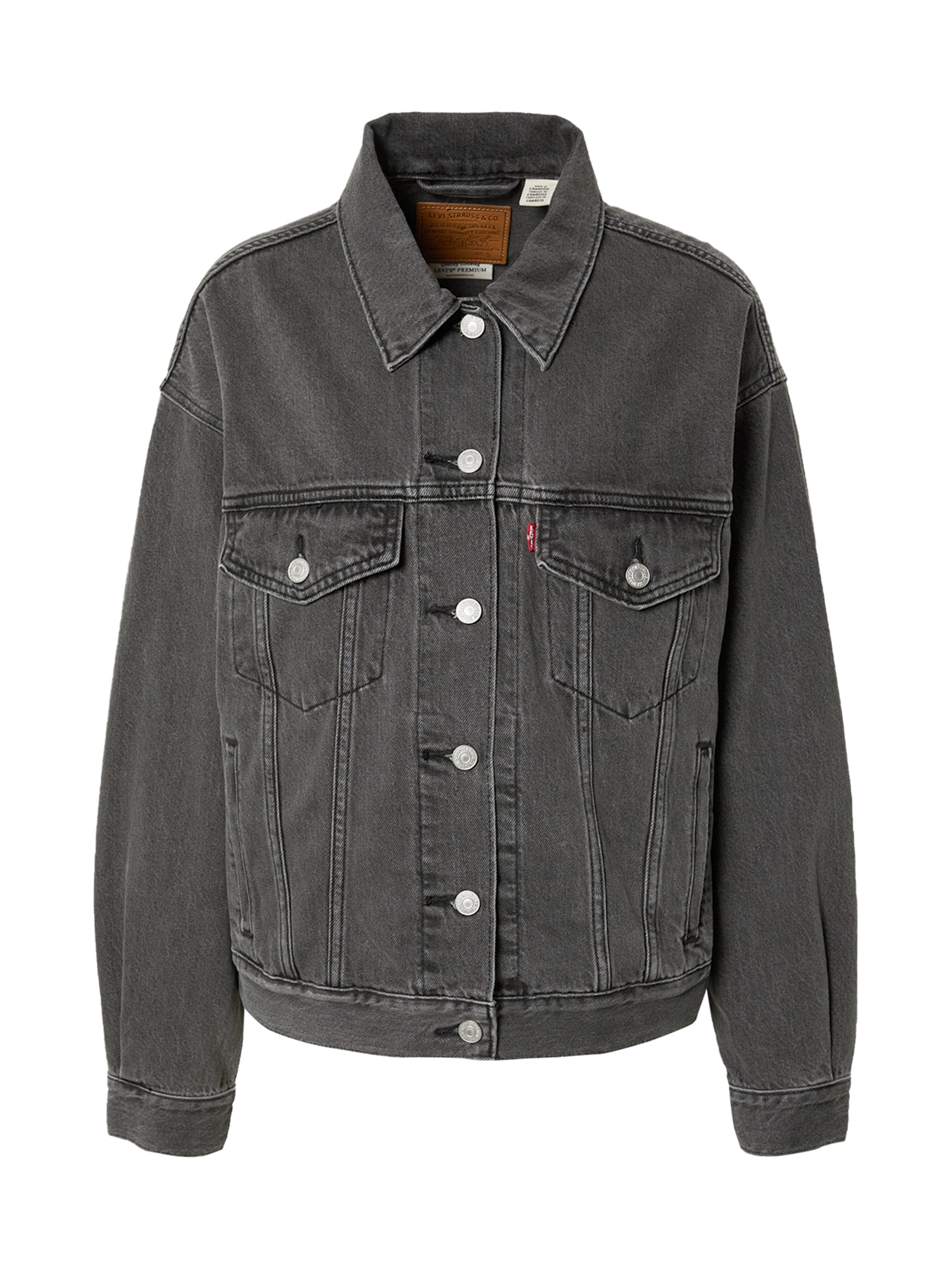 LEVI'S Prehodna jakna  siv denim