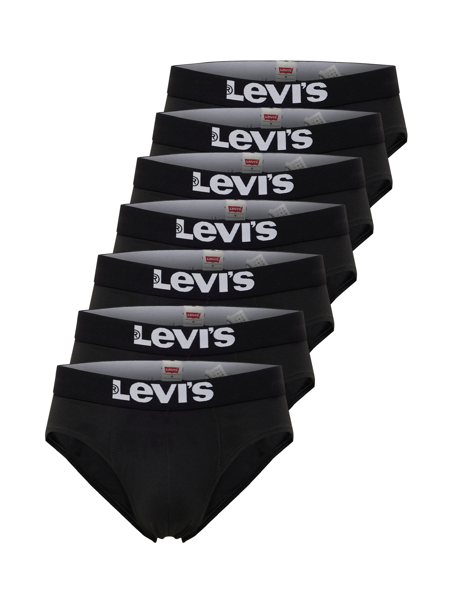 LEVI'S Spodnje hlačke  črna / bela