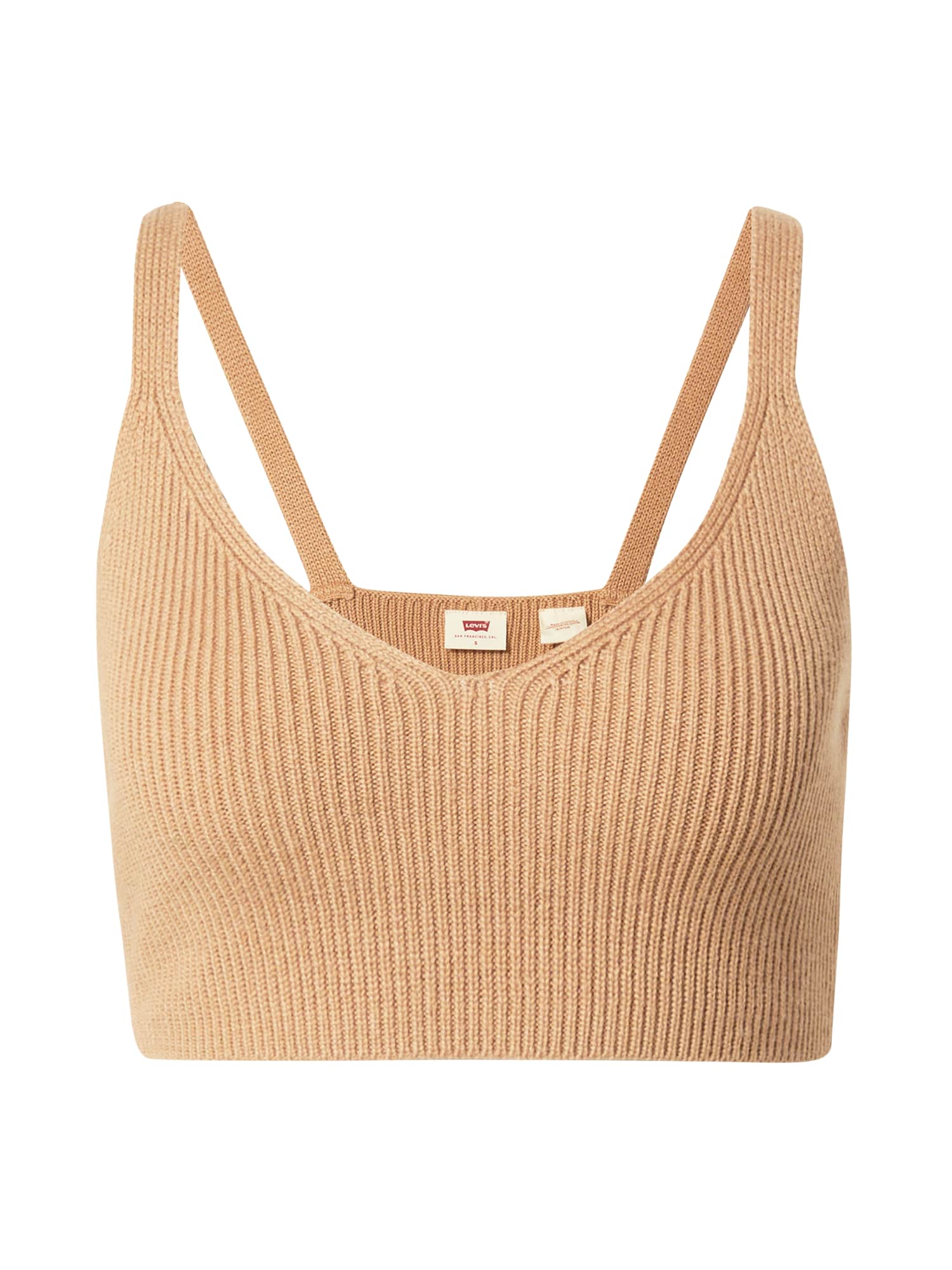 LEVI'S Top z naramnicami  svetlo rjava