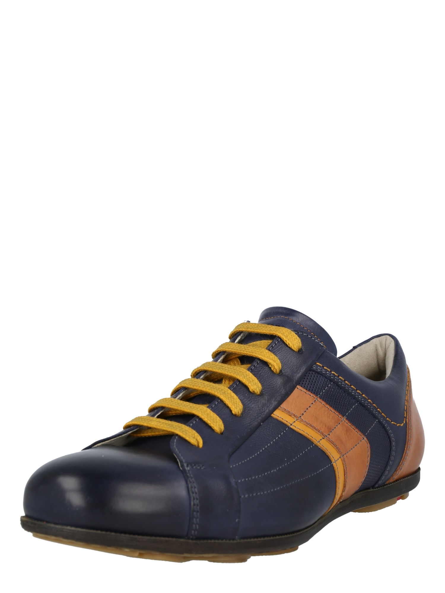 LLOYD Športni čevlji z vezalkami  marine / konjak