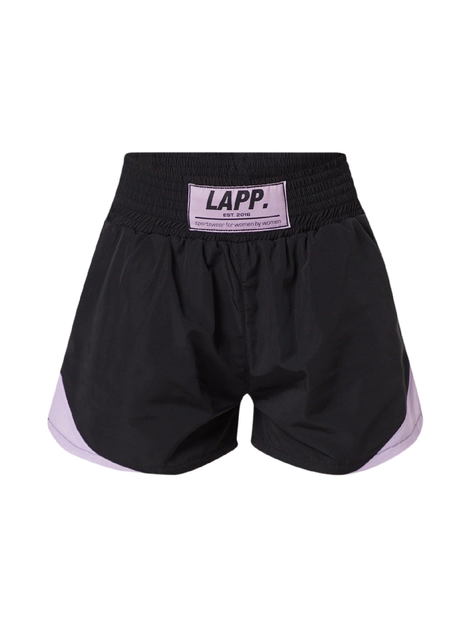 Lapp the Brand Športne hlače  pastelno lila / črna