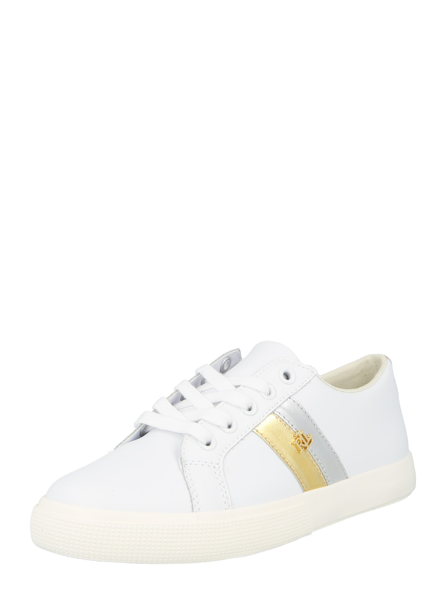 Lauren Ralph Lauren Nizke superge 'JANSON II'  zlata / srebrna / bela