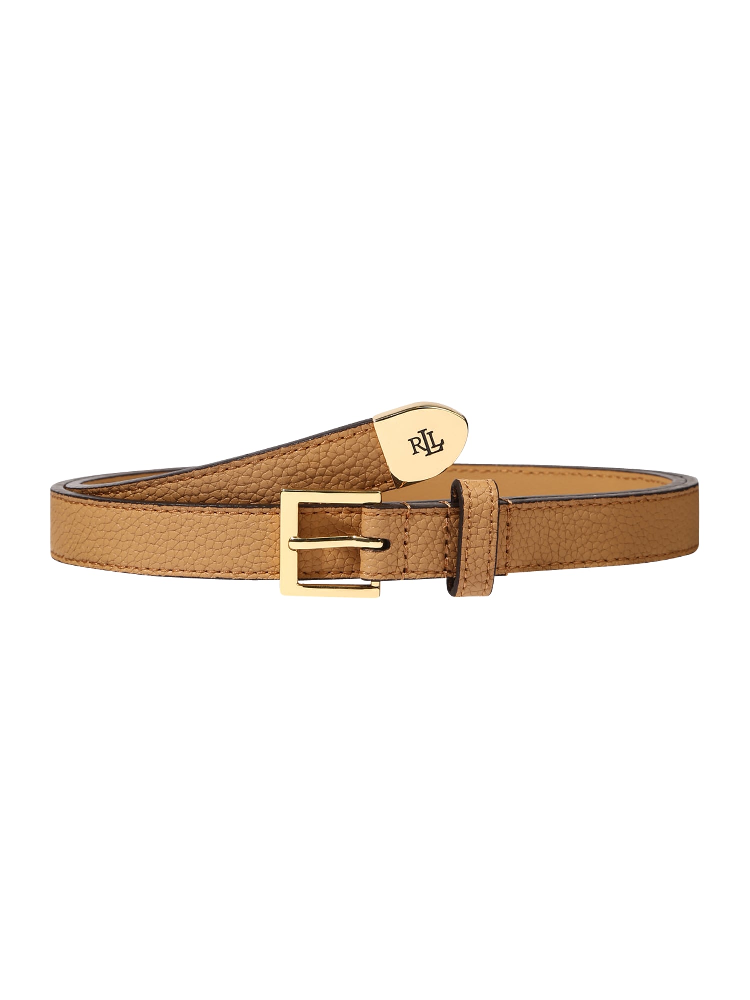Lauren Ralph Lauren Pas  svetlo rjava / zlata