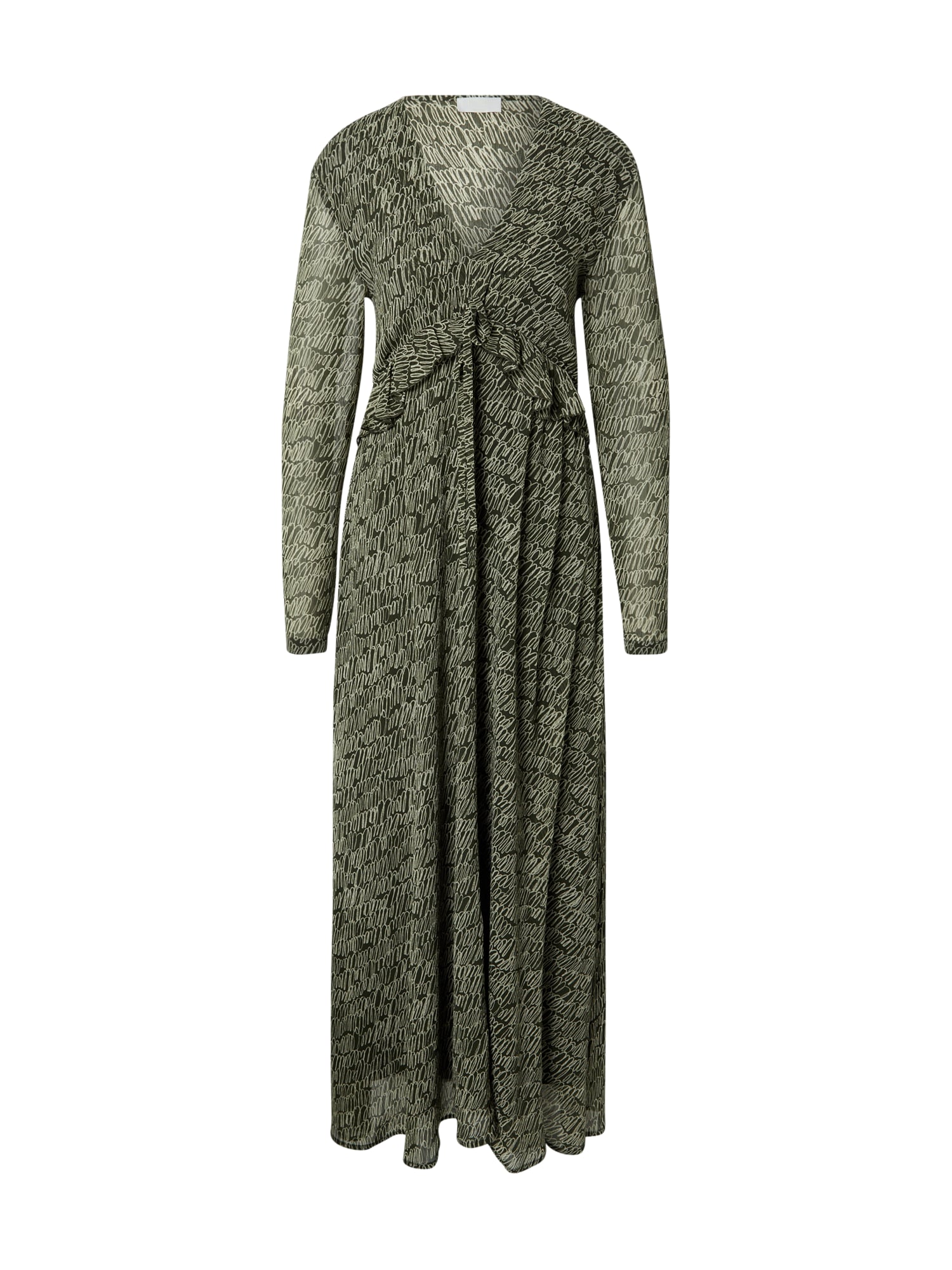 LeGer by Lena Gercke Obleka 'Cecile'  pastelno zelena / temno zelena
