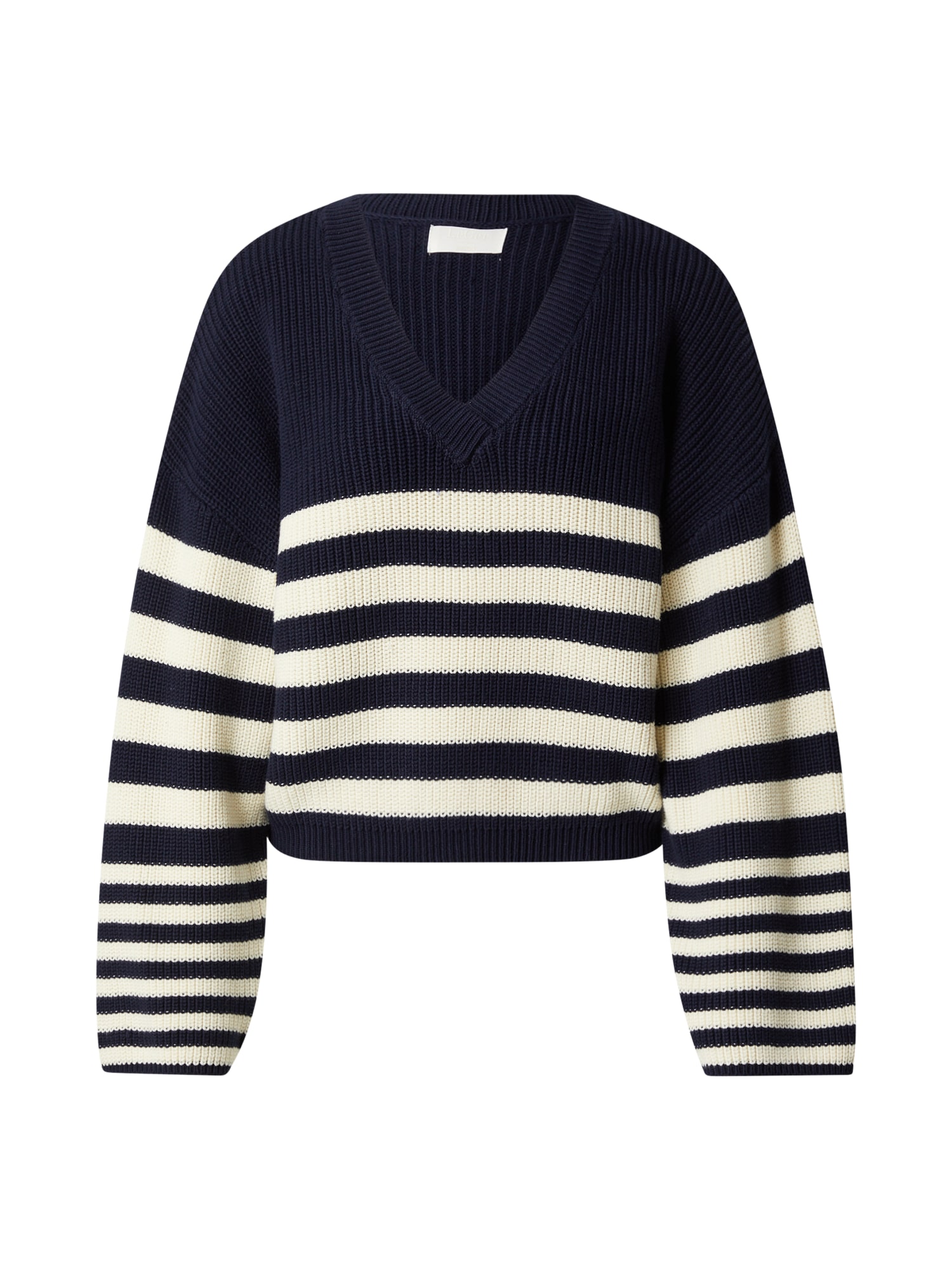 LeGer by Lena Gercke Pulover 'Violetta'  temno modra / bela